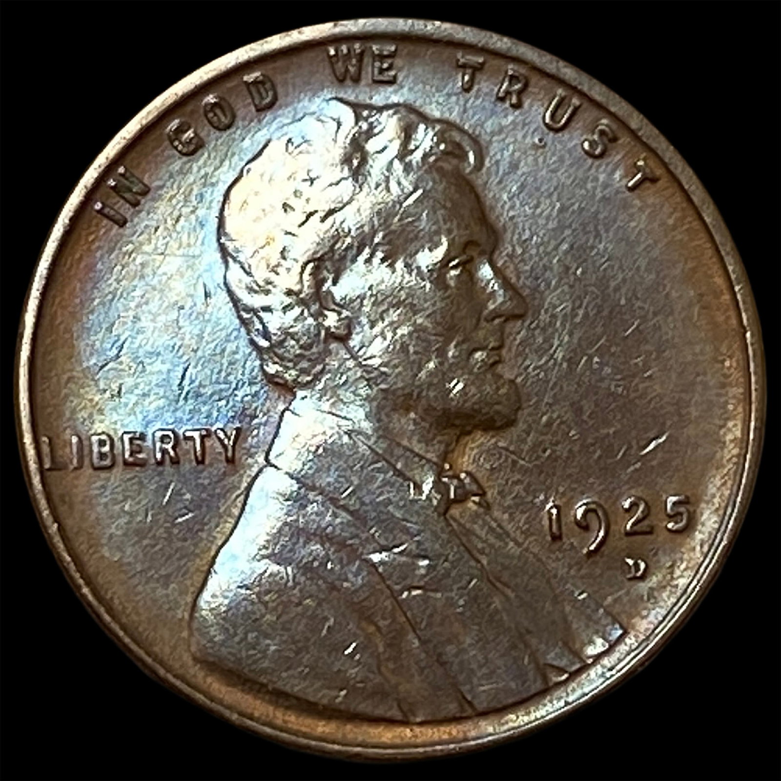 1925-D Lincoln Wheat Cent CLOSELY UNCIRCULATED: 1925-D Lincoln Wheat Cent CLOSELY UNCIRCULATED