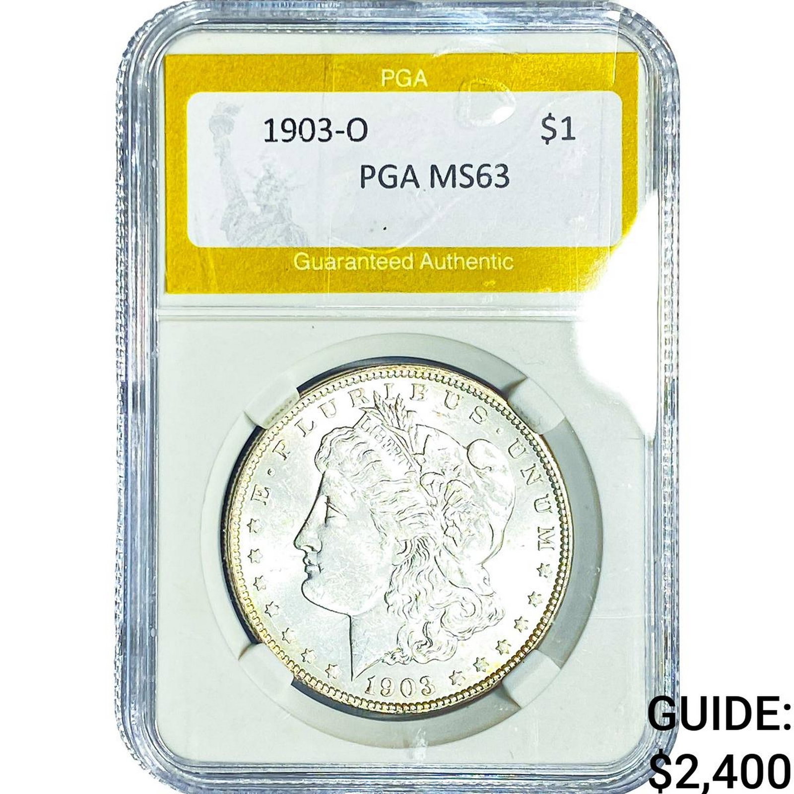 1903-O Morgan Silver Dollar PGA MS63 (1 of 2)