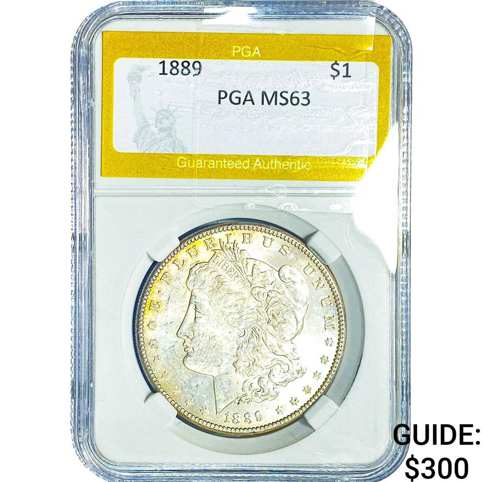 1889 Morgan Silver Dollar PGA MS63 (1 of 2)