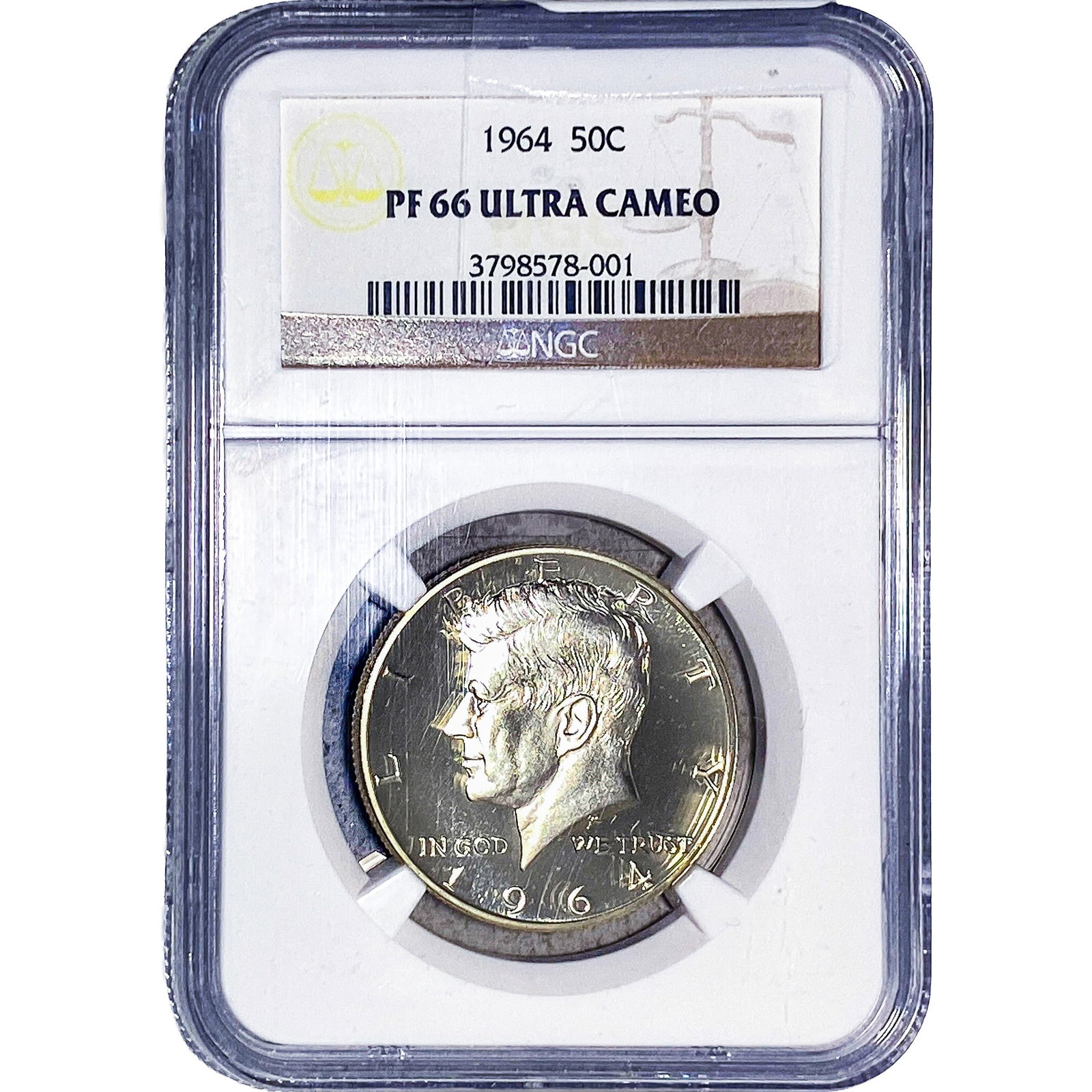 1964 Kennedy Half Dollar NGC PF66 UC (1 of 2)