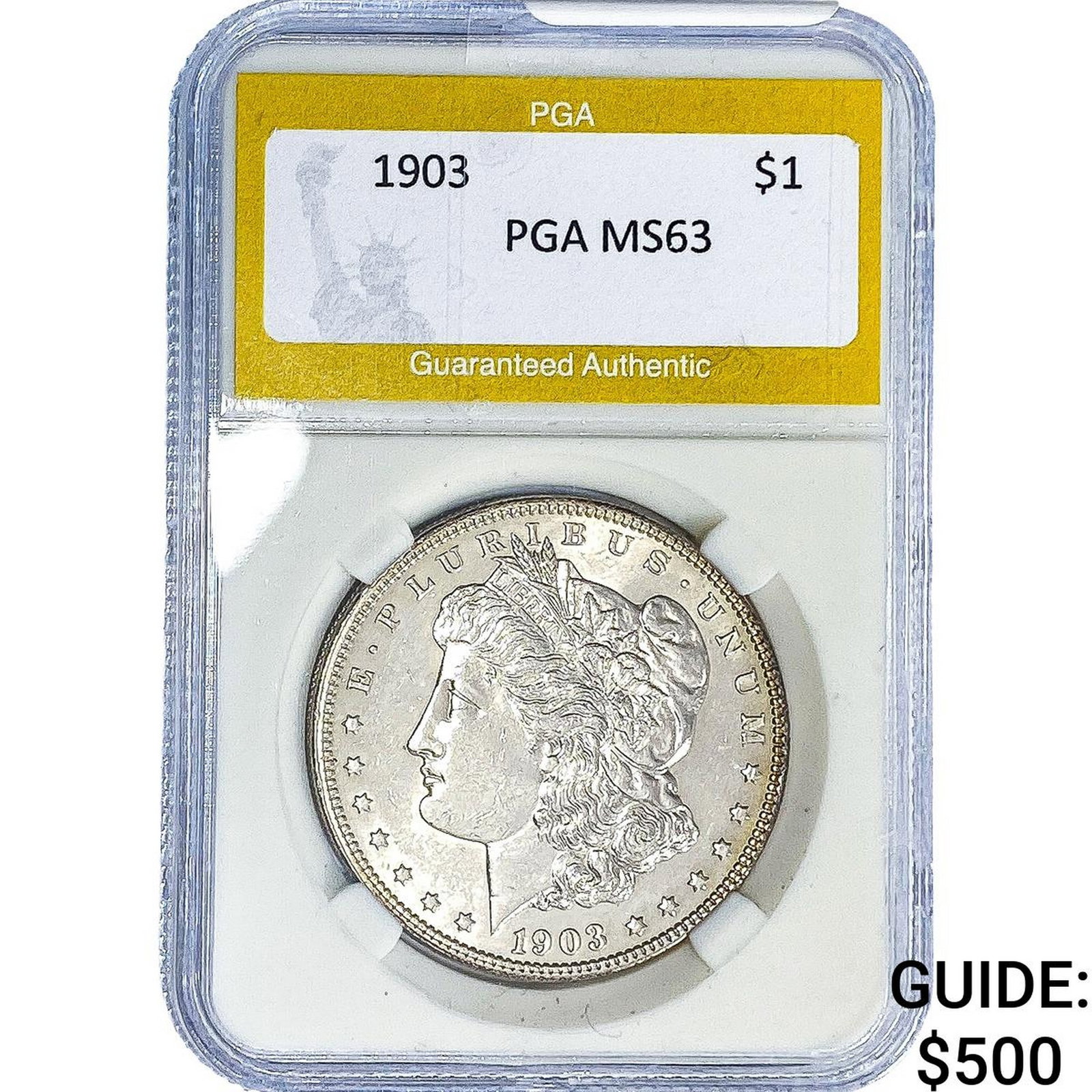 1903 Morgan Silver Dollar PGA MS63 (1 of 2)