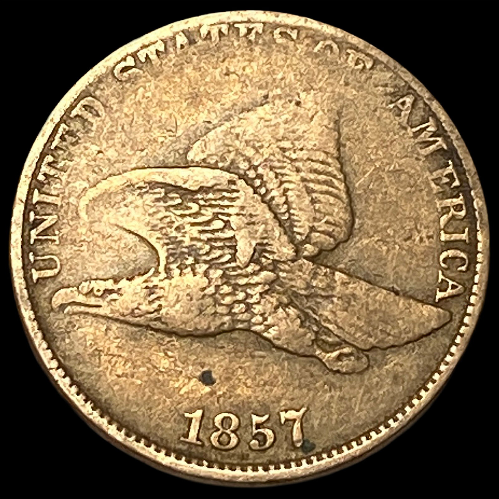 1857 Flying Eagle Cent LIGHTLY CIRCULATED: 1857 Flying Eagle Cent LIGHTLY CIRCULATED
