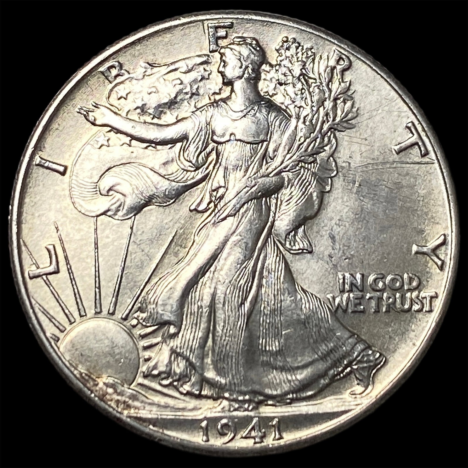 1941 Walking Liberty Half Dollar UNCIRCULATED: 1941 Walking Liberty Half Dollar UNCIRCULATED