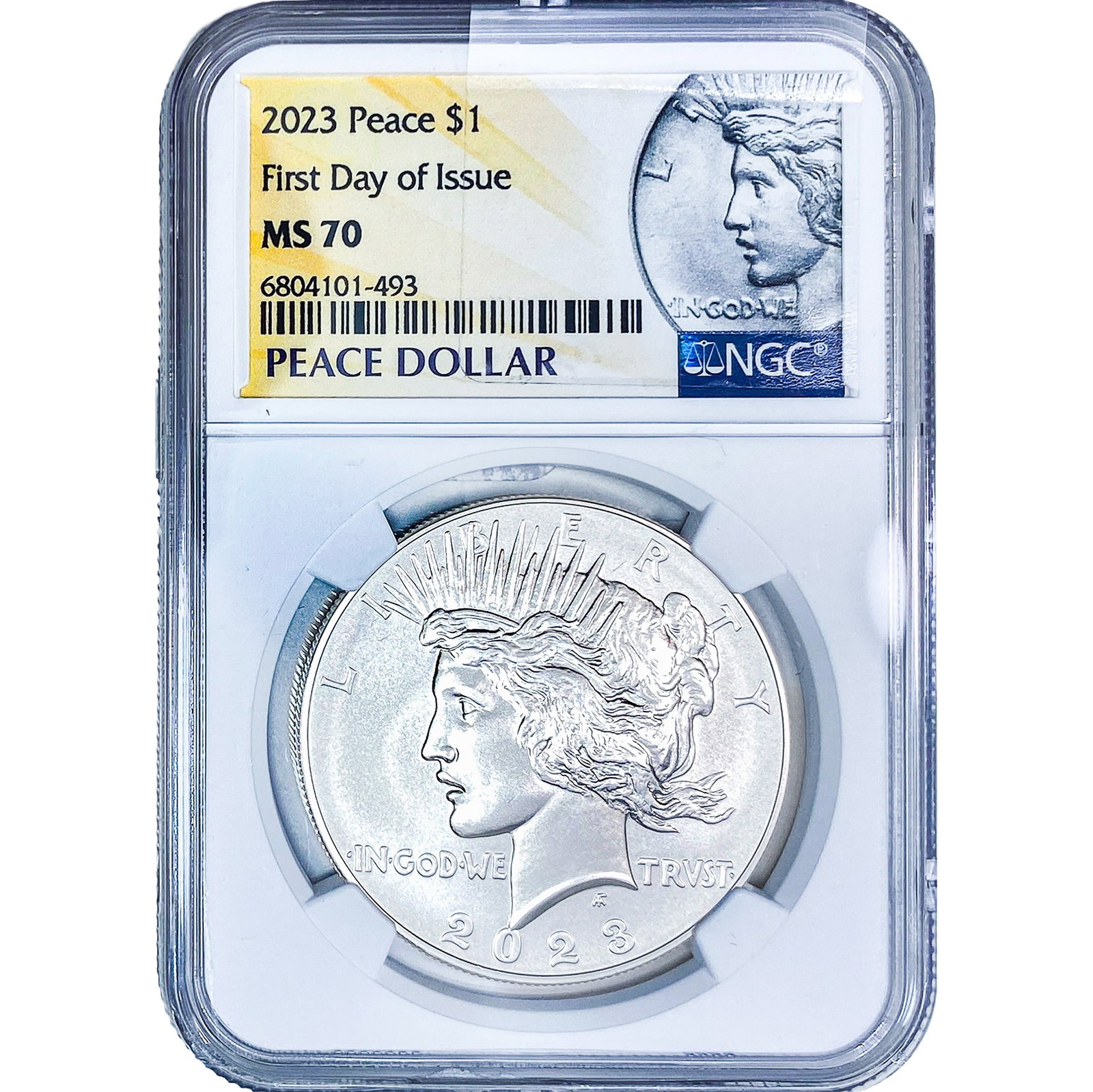 2023 Silver Peace Dollar NGC MS70: 2023 Silver Peace Dollar NGC MS70