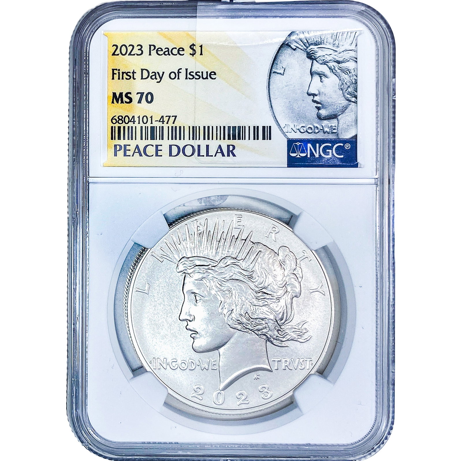 2023 Silver Peace Dollar NGC MS70: 2023 Silver Peace Dollar NGC MS70