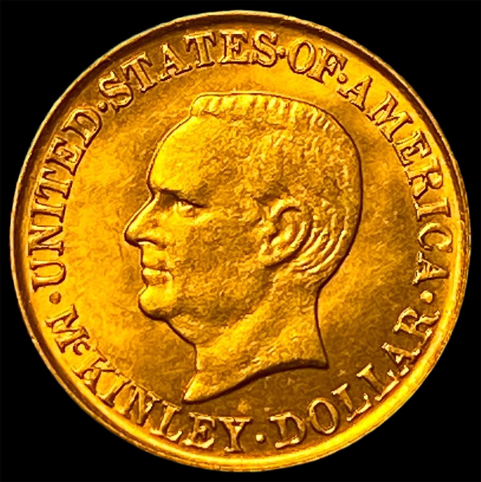 1916 Gold McKinley Dollar CHOICE BU: 1916 Gold McKinley Dollar CHOICE BU