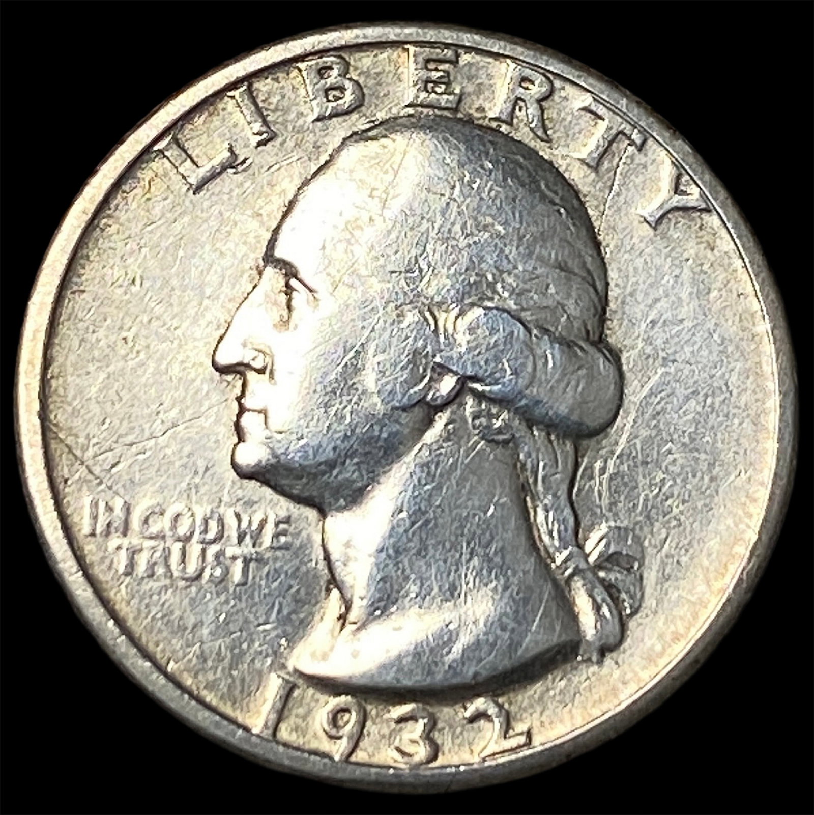 1932-D Silver Washington Quarter LIGHTLY CIRCULATED (1 of 2)