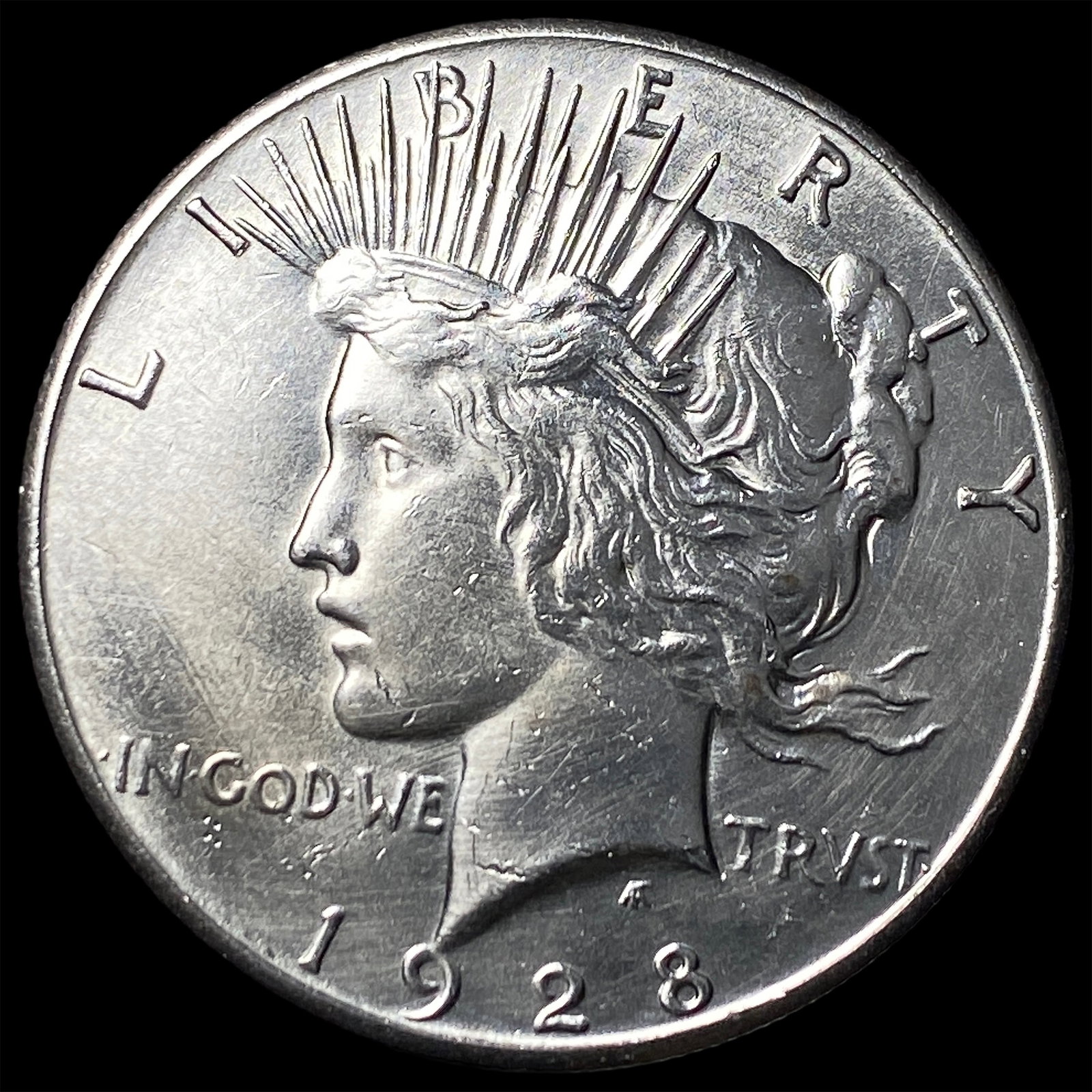 1928 Silver Peace Dollar HIGH GRADE (1 of 2)