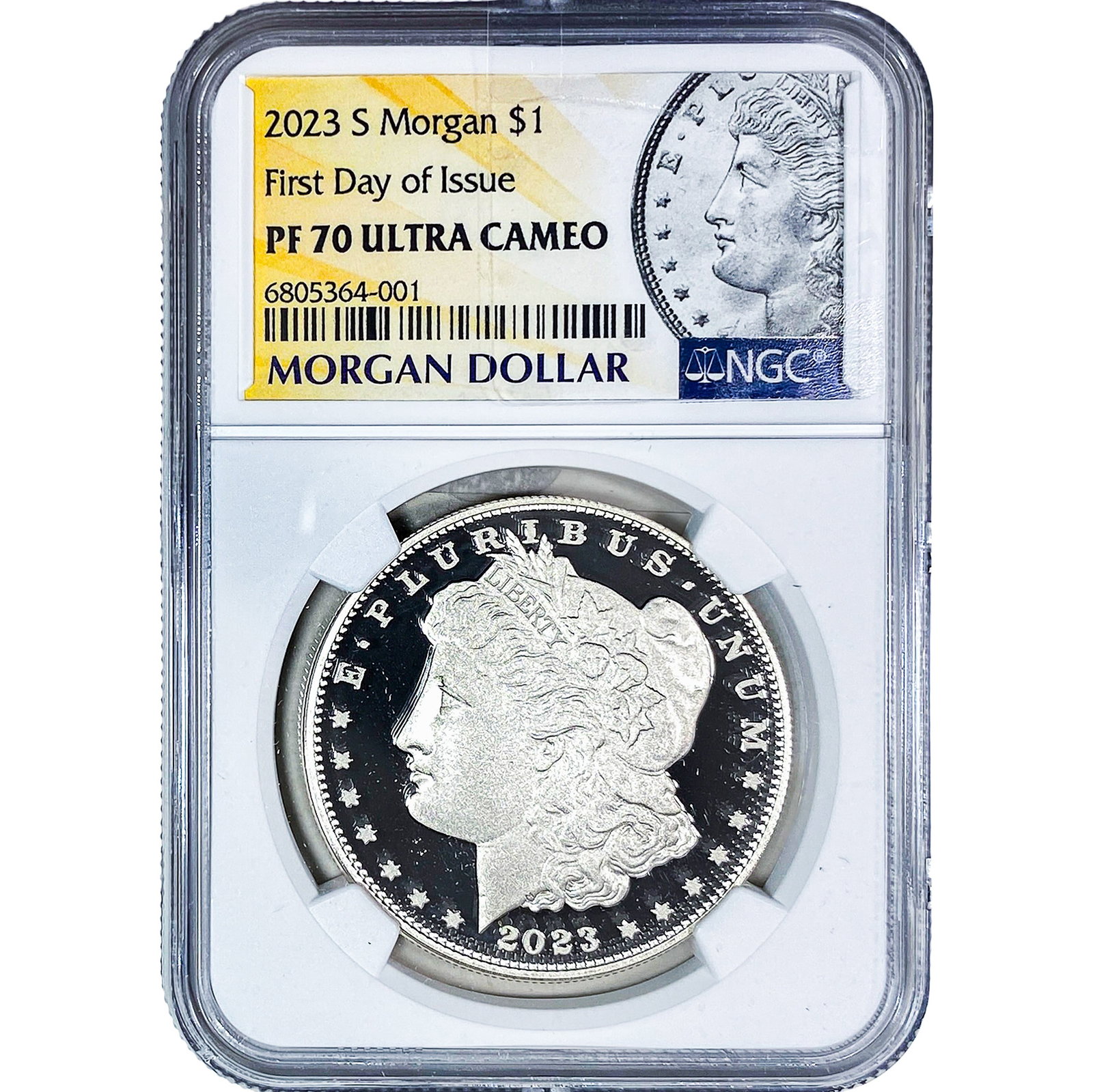 2023-S Morgan Silver Dollar NGC PF70 UC: 2023-S Morgan Silver Dollar NGC PF70 UC