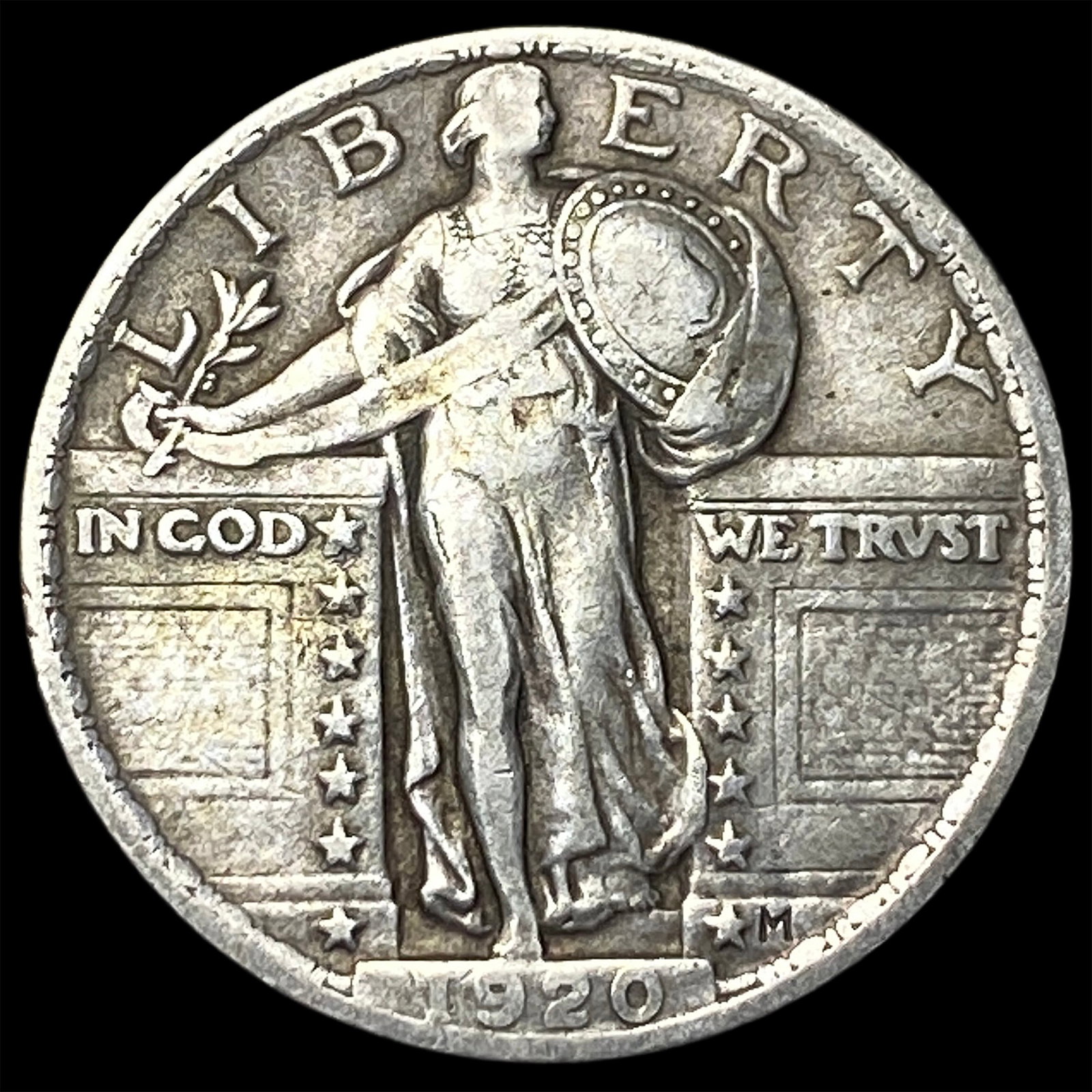 1920 Standing Liberty Quarter NEARLY UNCIRCULATED (1 of 2)