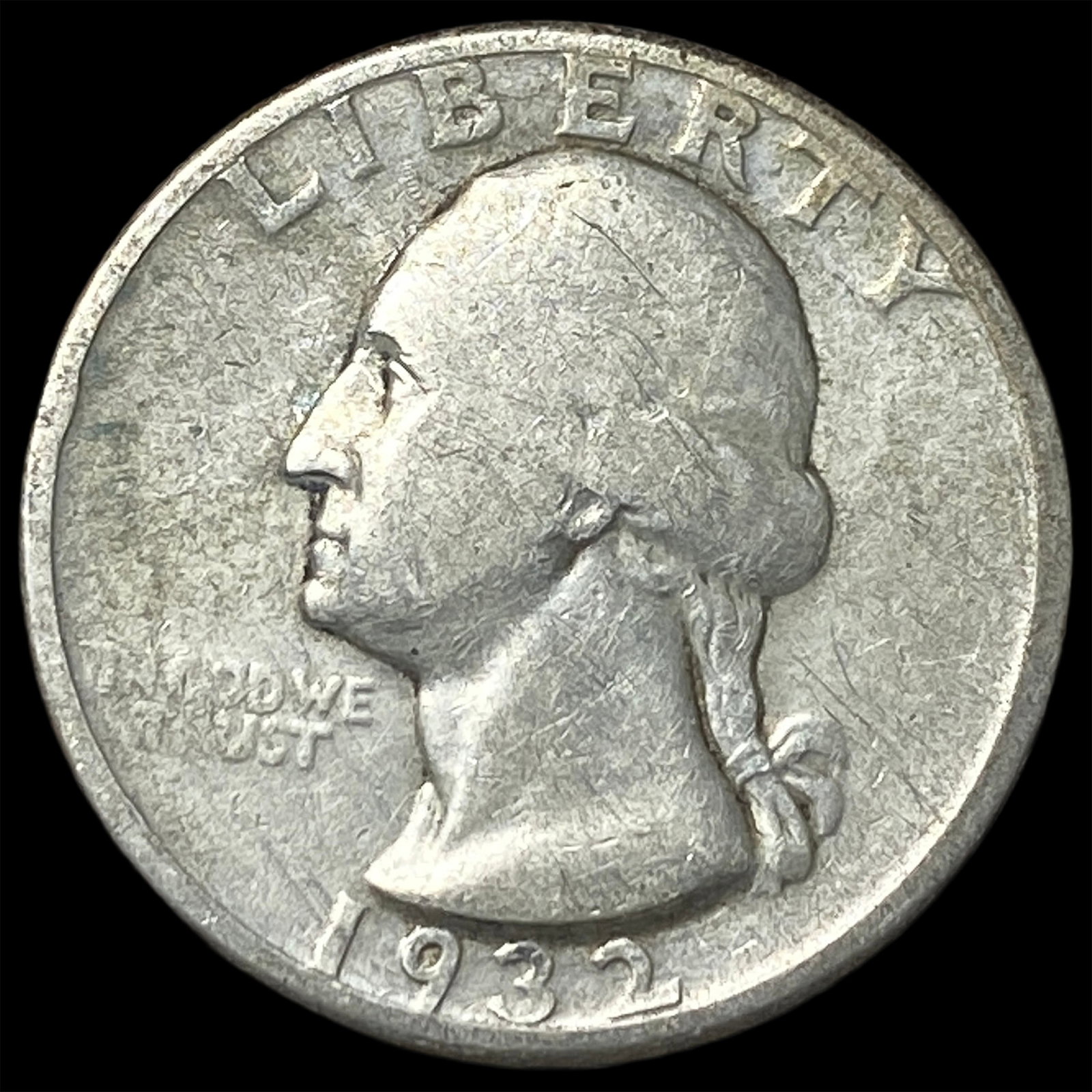 1932-D Silver Washington Quarter LIGHTLY CIRCULATED: 1932-D Silver Washington Quarter LIGHTLY CIRCULATED