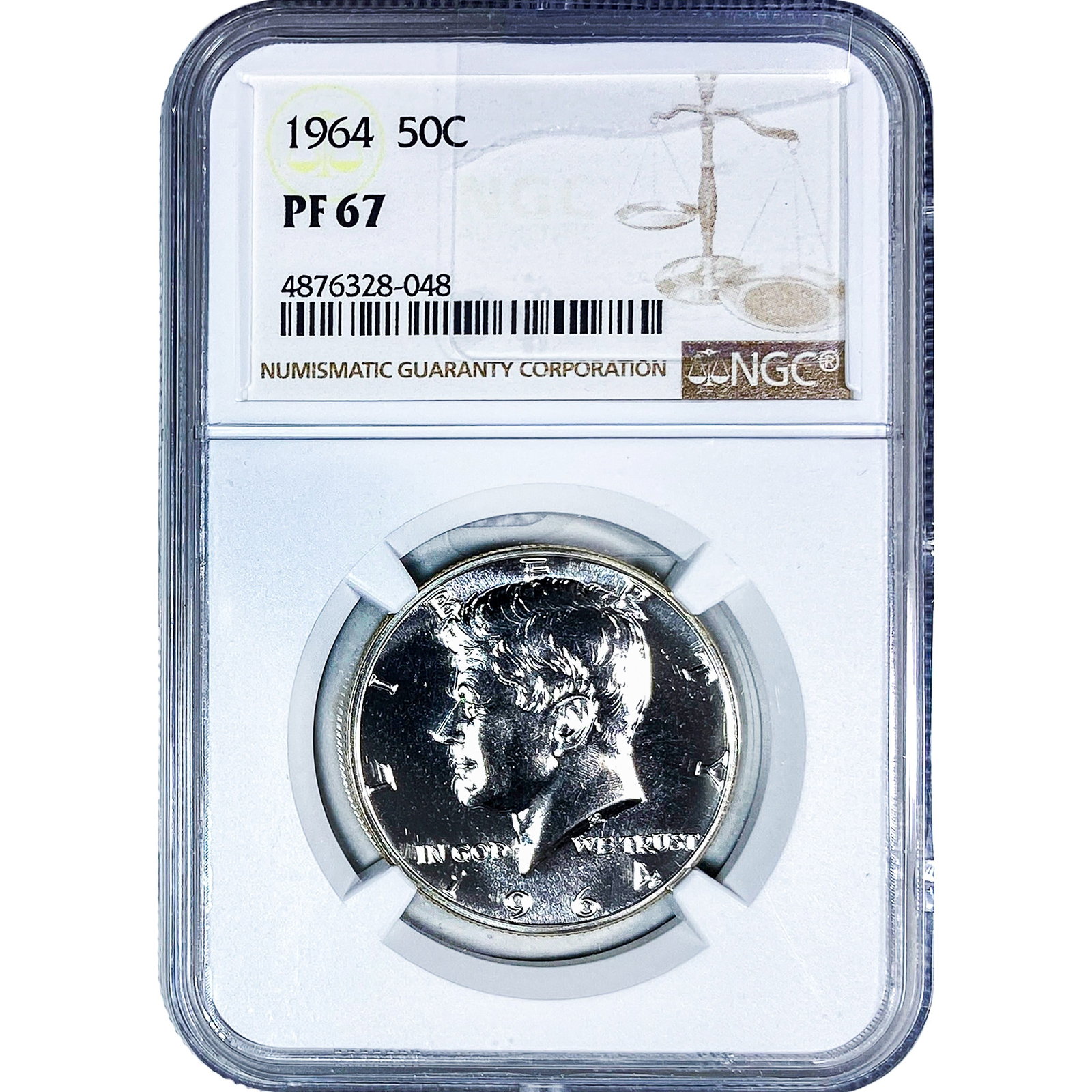 1964 Kennedy Half Dollar NGC PF67 (1 of 2)
