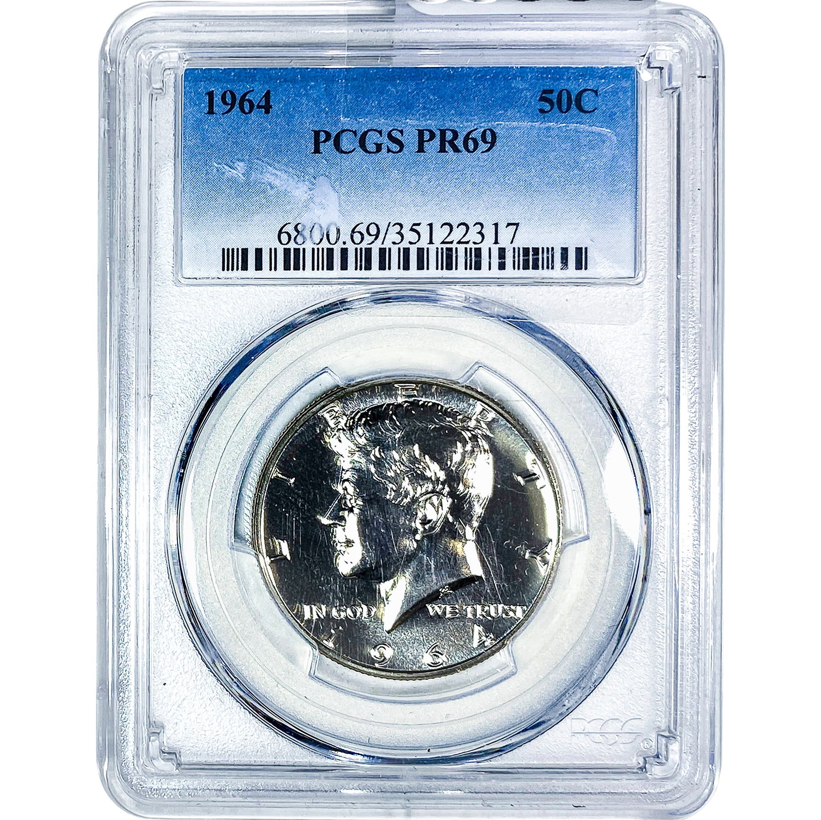 1964 Kennedy Half Dollar PCGS PR69 (1 of 2)