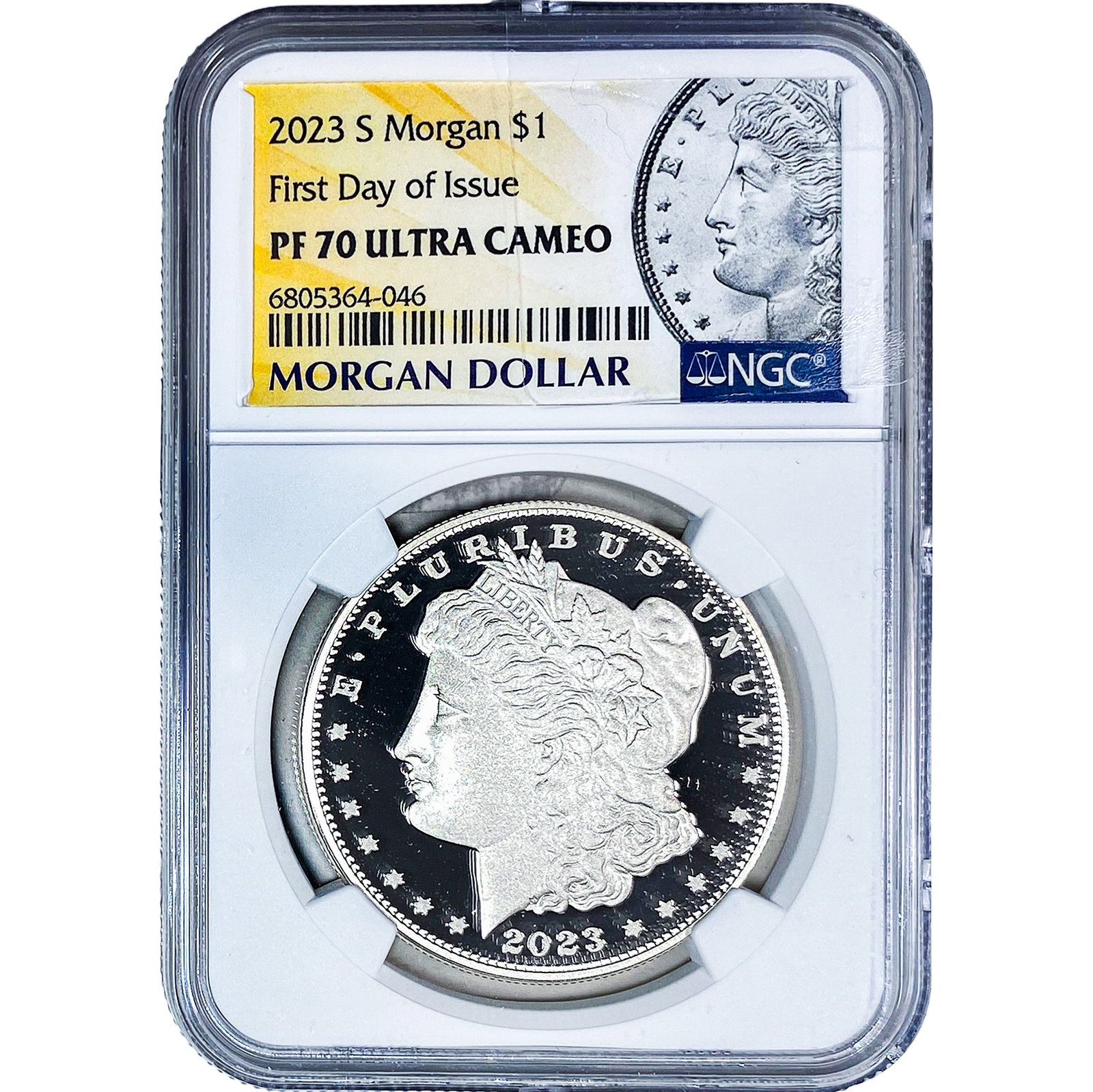 2023-S Morgan Silver Dollar NGC PF70 UC (1 of 2)