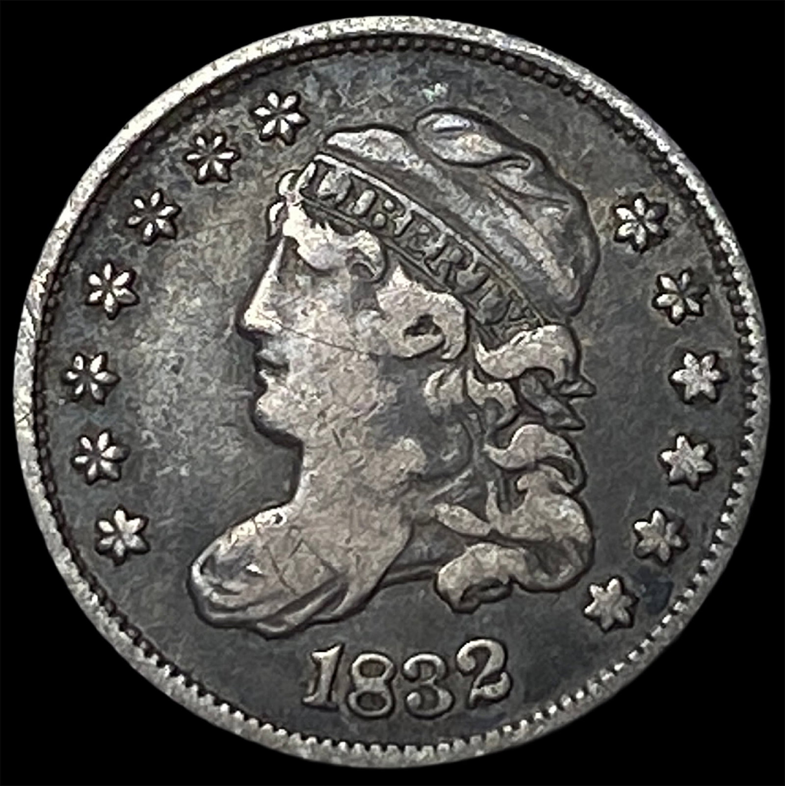1832 Capped Bust Half Dime LIGHTLY CIRCULATED: 1832 Capped Bust Half Dime LIGHTLY CIRCULATED