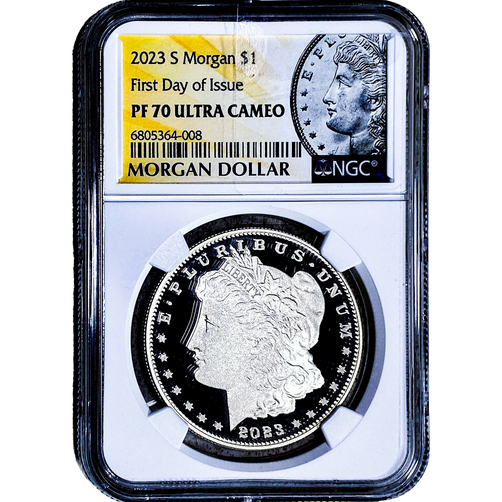 2023-S Morgan Silver Dollar NGC PF70 Ultra Cameo: 2023-S Morgan Silver Dollar NGC PF70 Ultra Cameo
