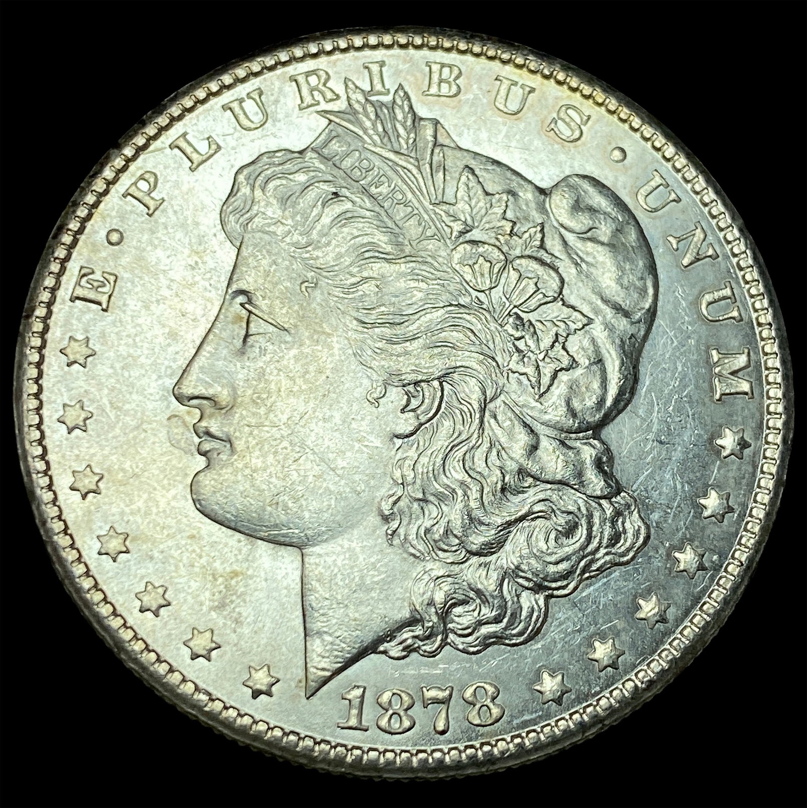 1878-S Silver Morgan Dollar HIGH GRADE: 1878-S Silver Morgan Dollar HIGH GRADE