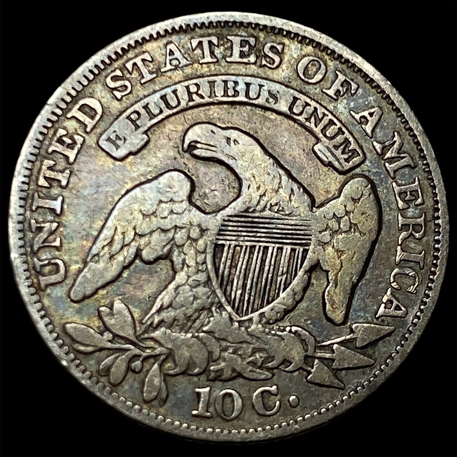 1835 Capped Bust Dime LIGHTLY CIRCULATED - 2