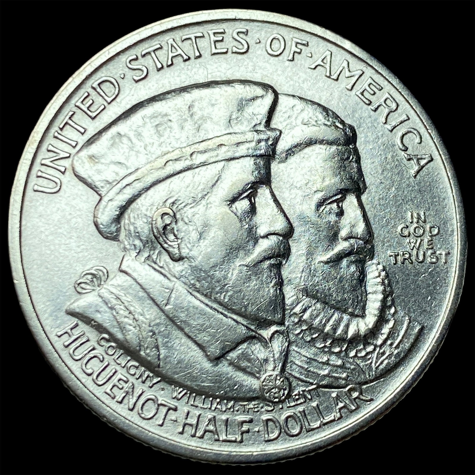 1924 Silver Huguenot-Walloon Half Dollar GEM BU: 1924 Silver Huguenot-Walloon Half Dollar GEM BU