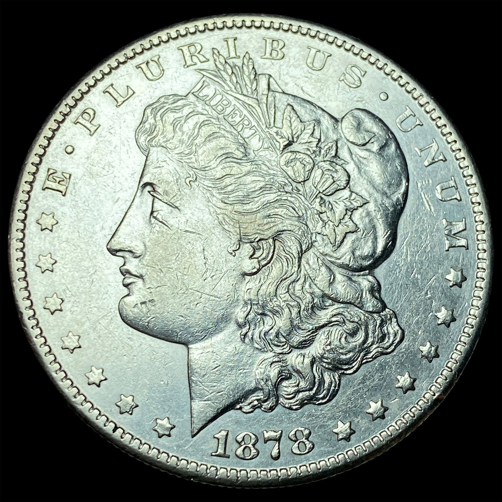 1878-S Silver Morgan Dollar UNCIRCULATED: 1878-S Silver Morgan Dollar UNCIRCULATED