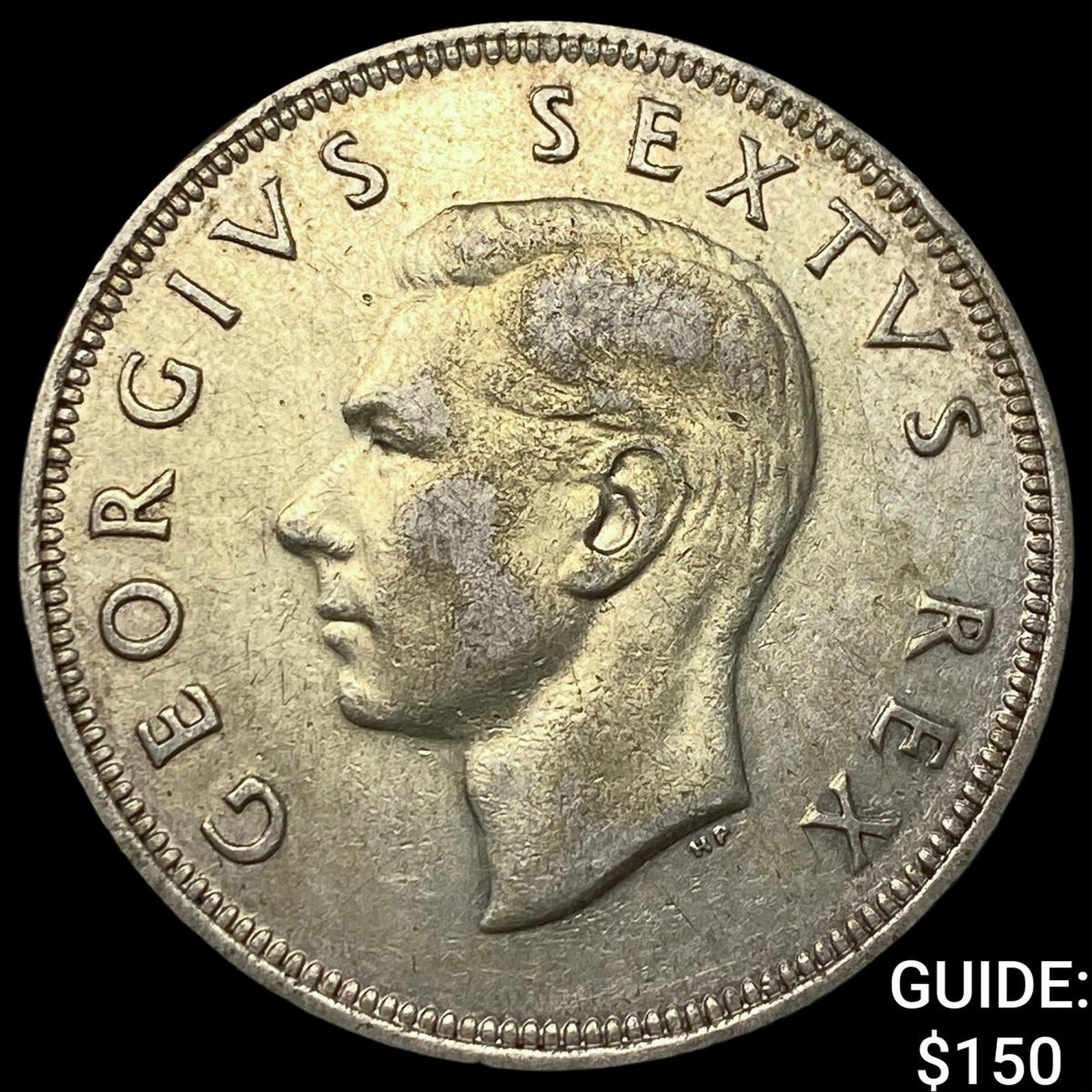 1952 South Africa Silver 2 1/2 Shillings (1 of 2)