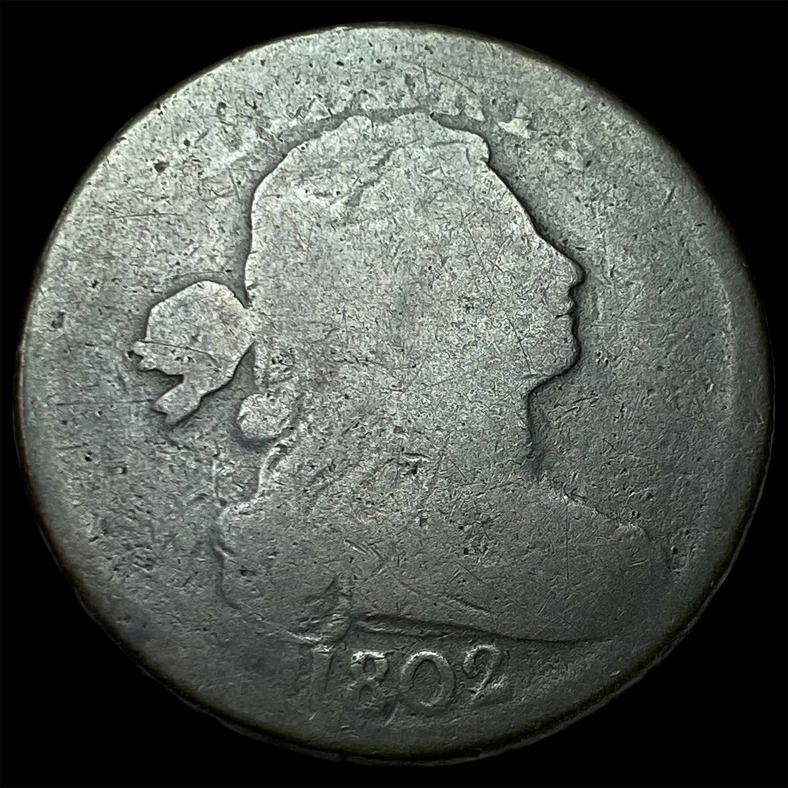 1802 Draped Bust Large Cent NICELY CIRCULATED (1 of 2)