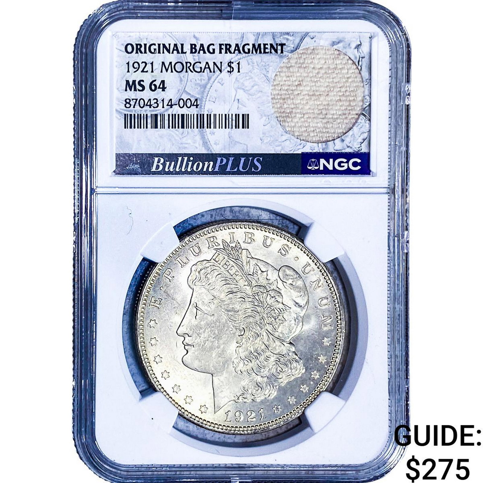 1921 Morgan Silver Dollar NGC MS64 (1 of 2)