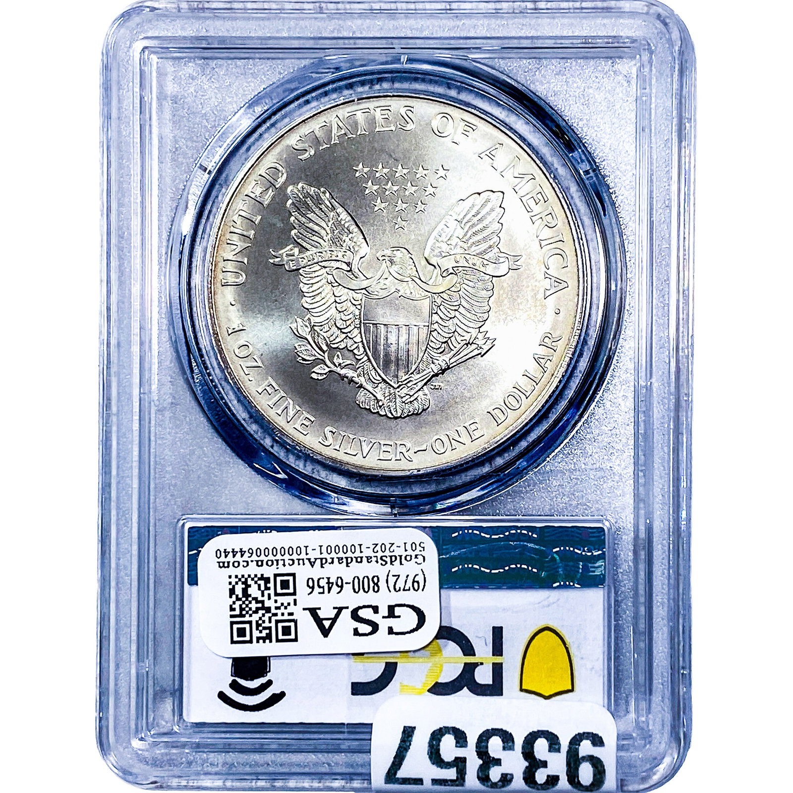 1996 Silver Eagle PCGS MS67 - 2