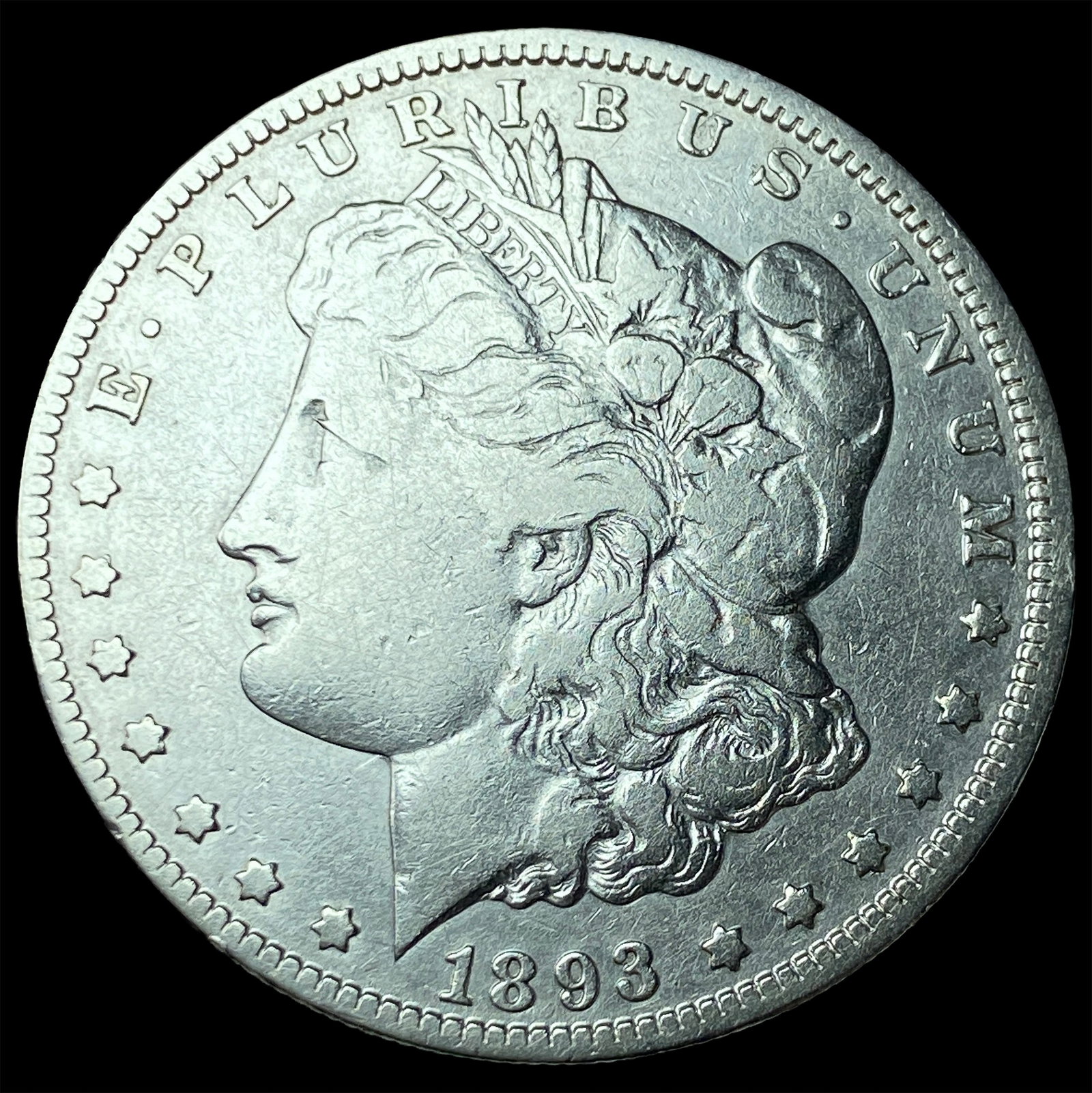 1893-O Silver Morgan Dollar NICELY CIRCULATED (1 of 2)