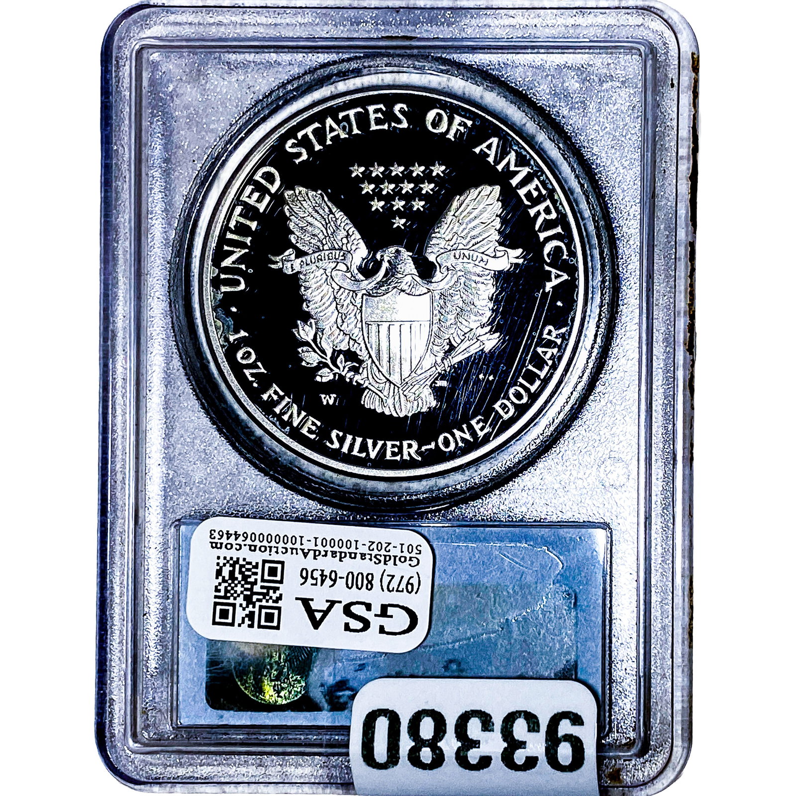 2007-W Silver Eagle PCGS PR69 - 2