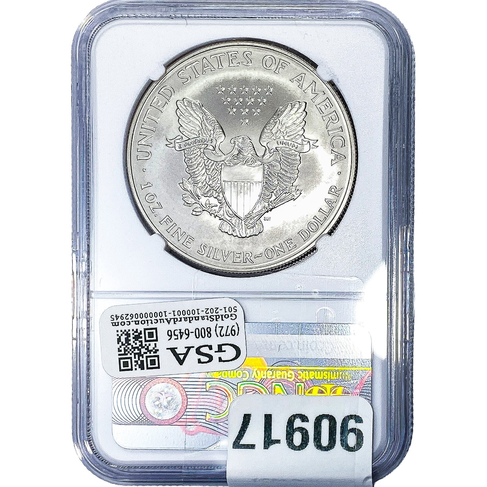 2000 Silver Eagle NGC MS69 Millennium Set - 2