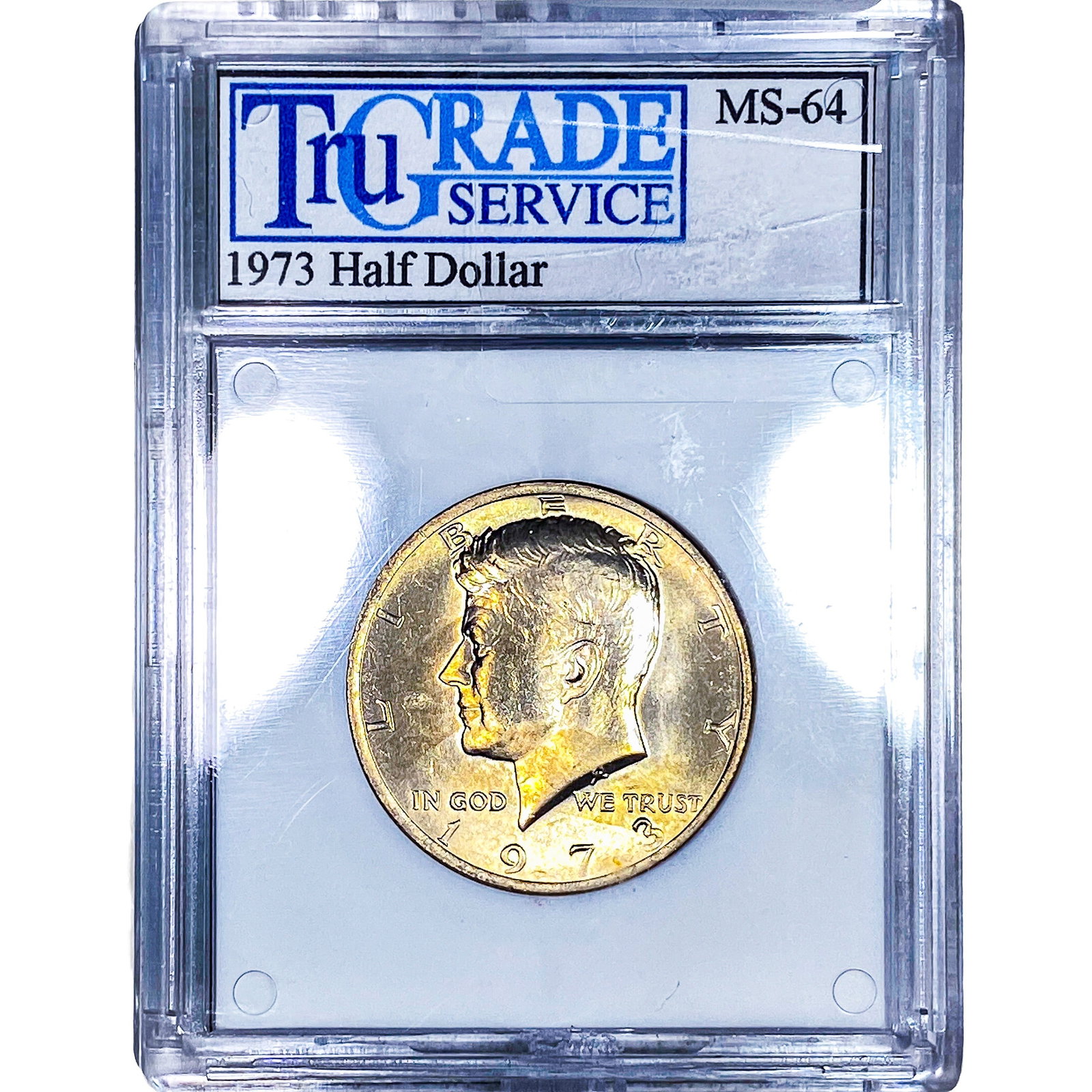 1973 Kennedy Half Dollar TRU MS64: 1973 Kennedy Half Dollar TRU MS64