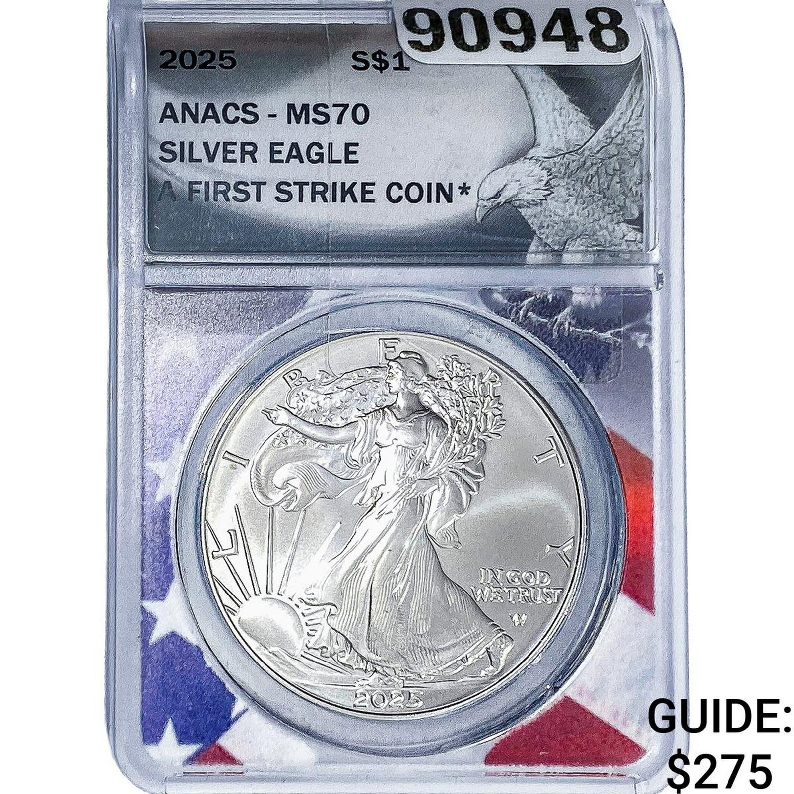 2025 Silver Eagle NGC MS70: 2025 Silver Eagle NGC MS70