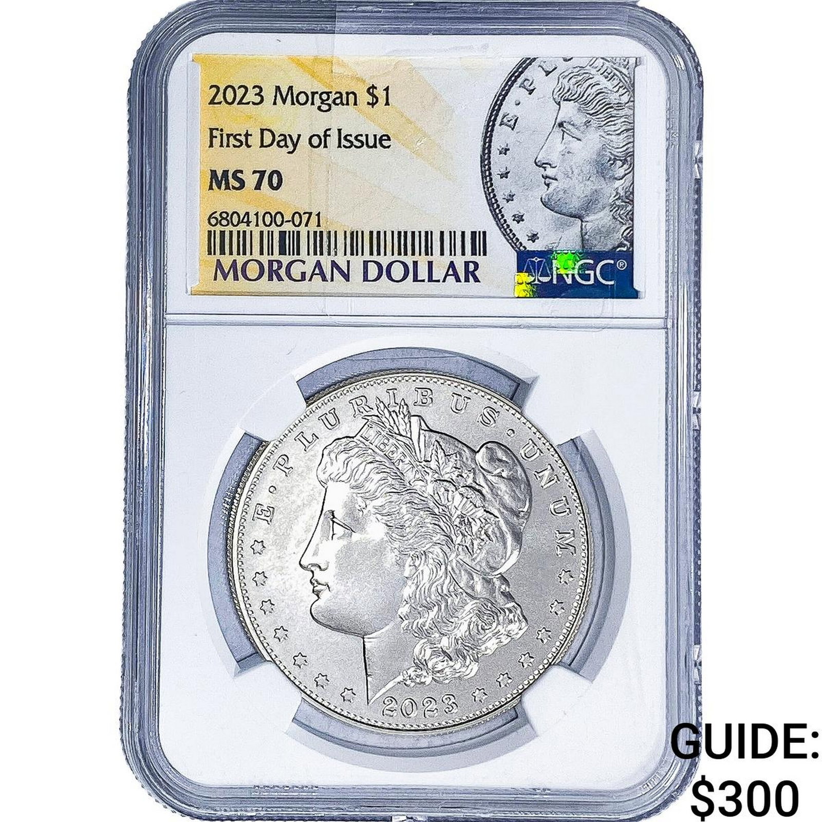 2023 Morgan Silver Dollar NGC MS70: 2023 Morgan Silver Dollar NGC MS70