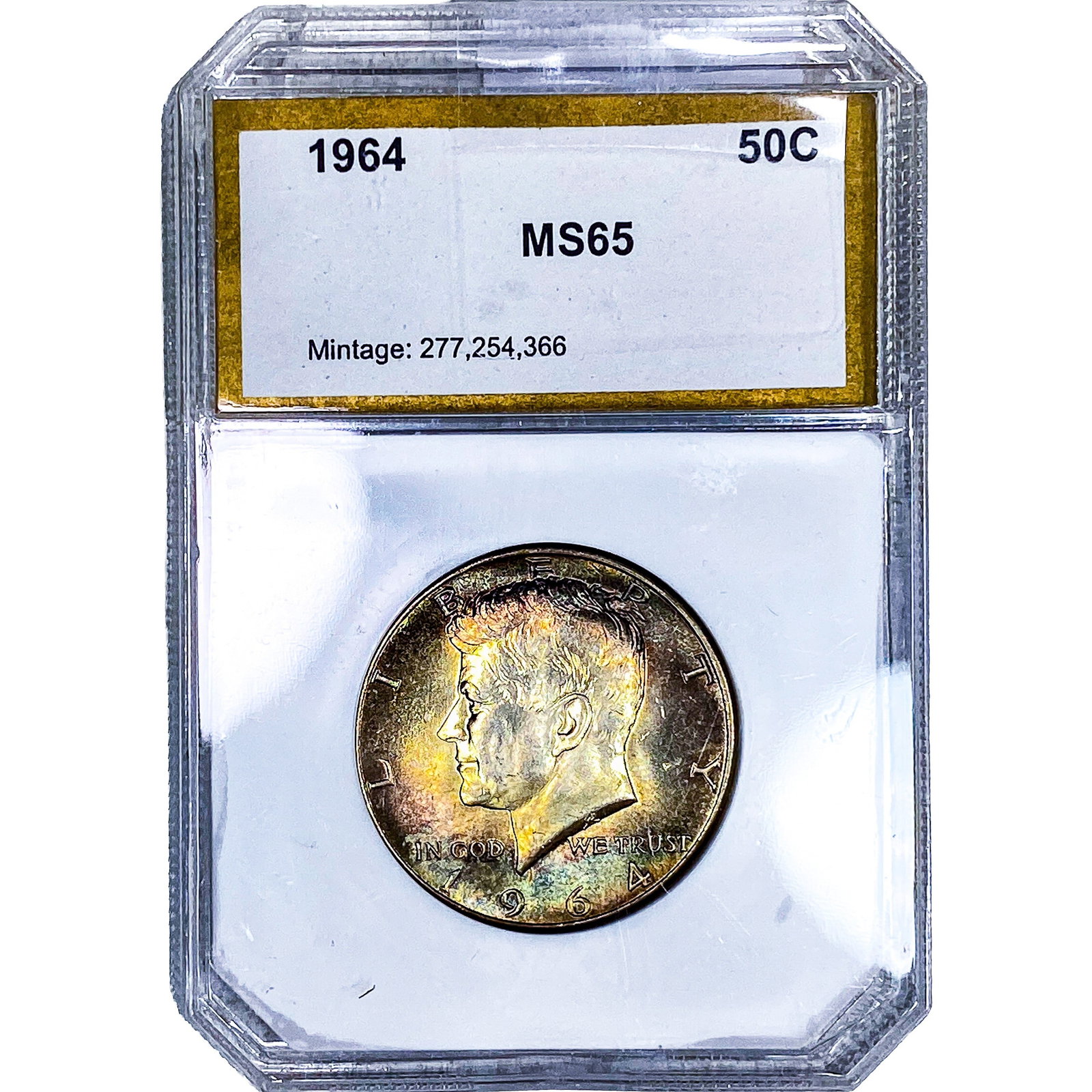 1964 Kennedy Half Dollar PCI MS65 (1 of 2)