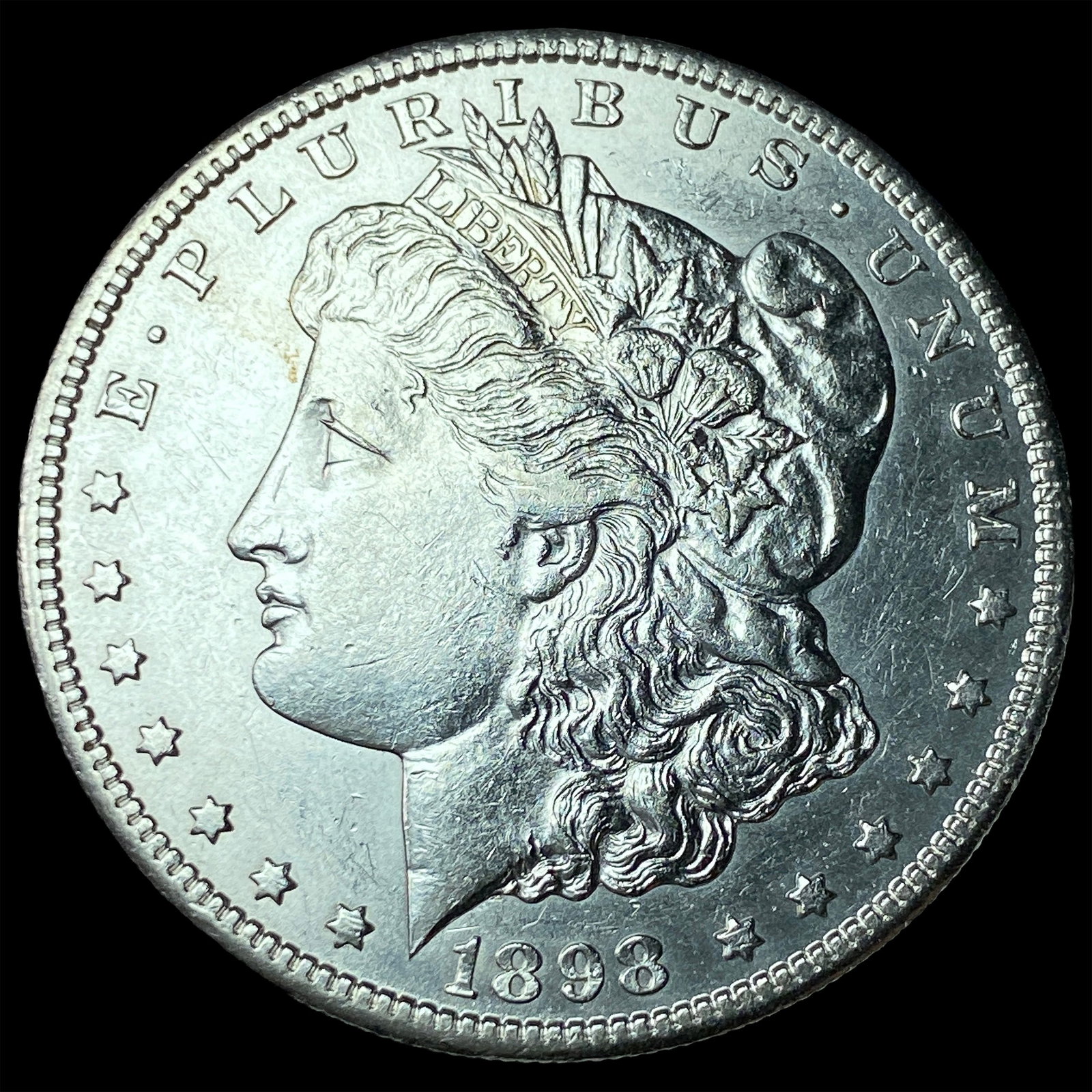 1898-S Silver Morgan Dollar CHOICE AU (1 of 2)