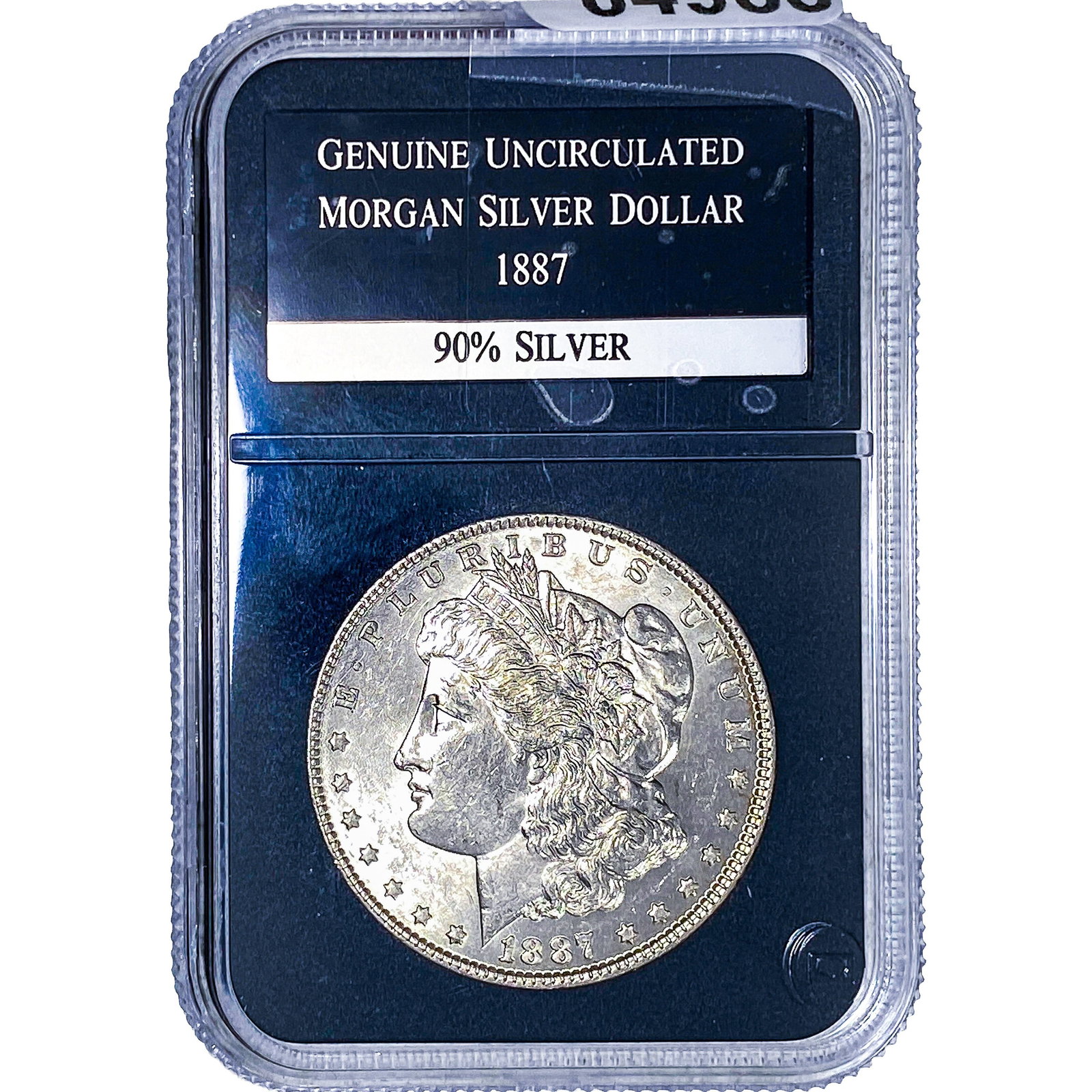 1887 Morgan Silver Dollar GENUNC: 1887 Morgan Silver Dollar GENUNC