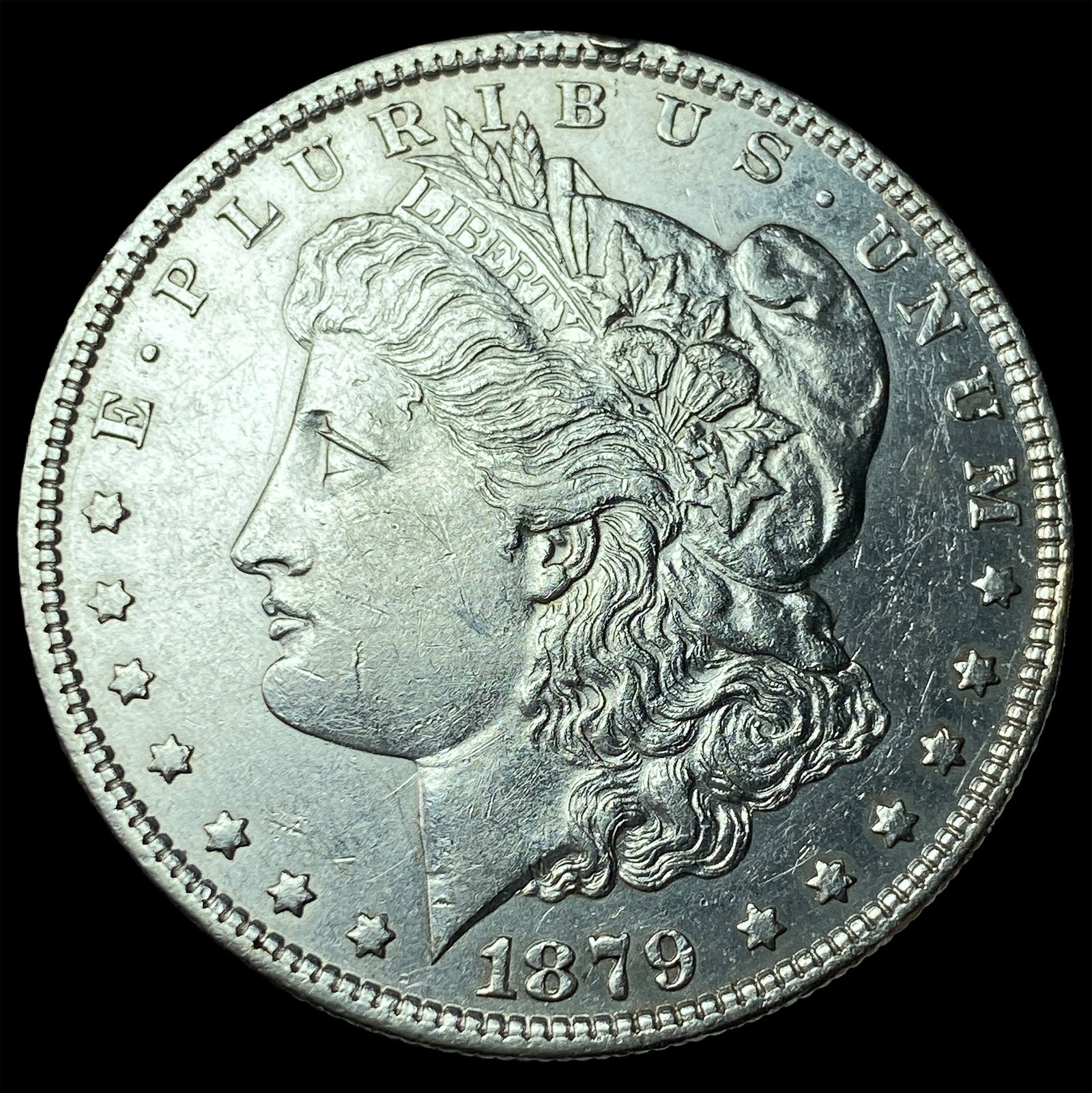 1879-O Silver Morgan Dollar CHOICE AU (1 of 2)