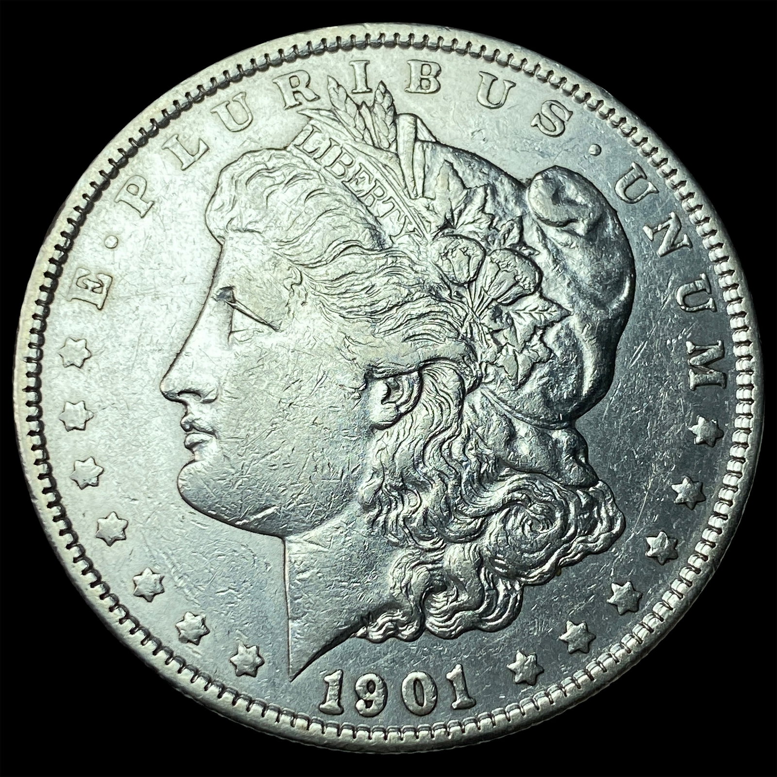 1901 Morgan Silver Dollar NEARLY UNCIRCULATED (1 of 2)