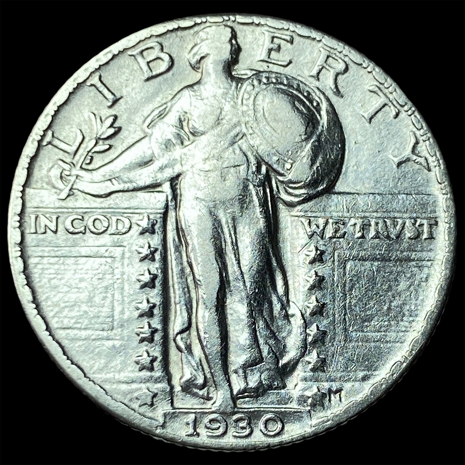 1927-D Silver Peace Dollar CLOSELY UNCIRCULATED (1 of 2)