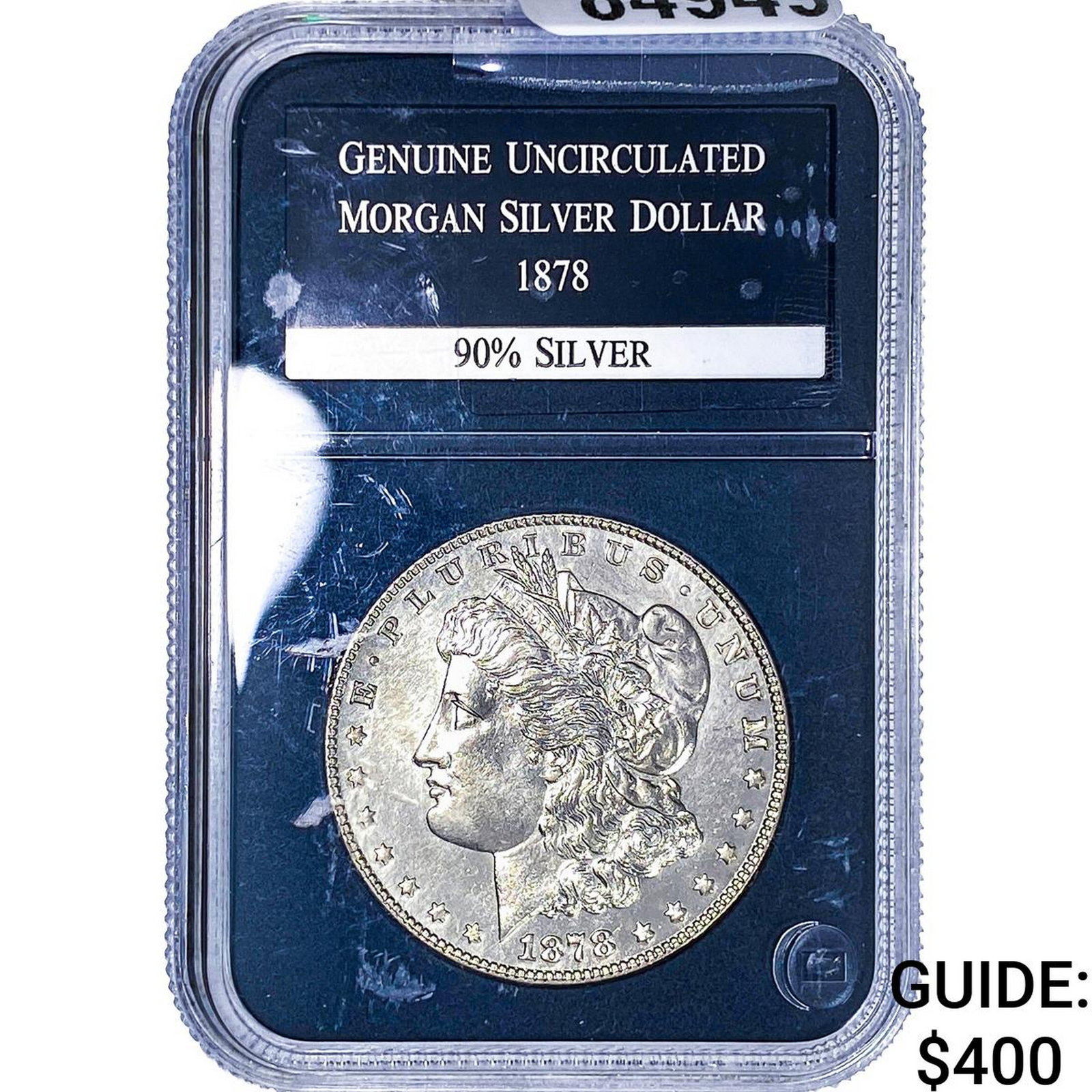 1878 Morgan Silver Dollar GENUNC: 1878 Morgan Silver Dollar GENUNC