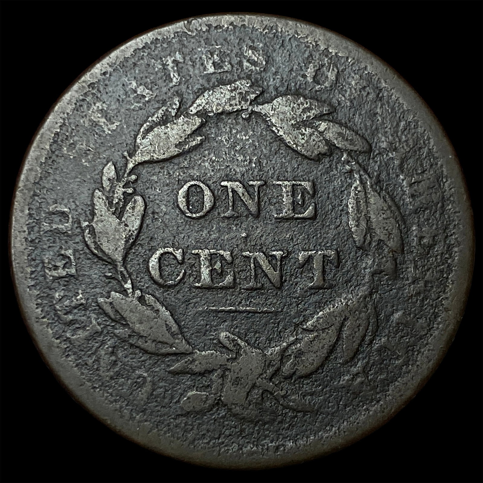 1848 Large Cent NICELY CIRCULATED - 2