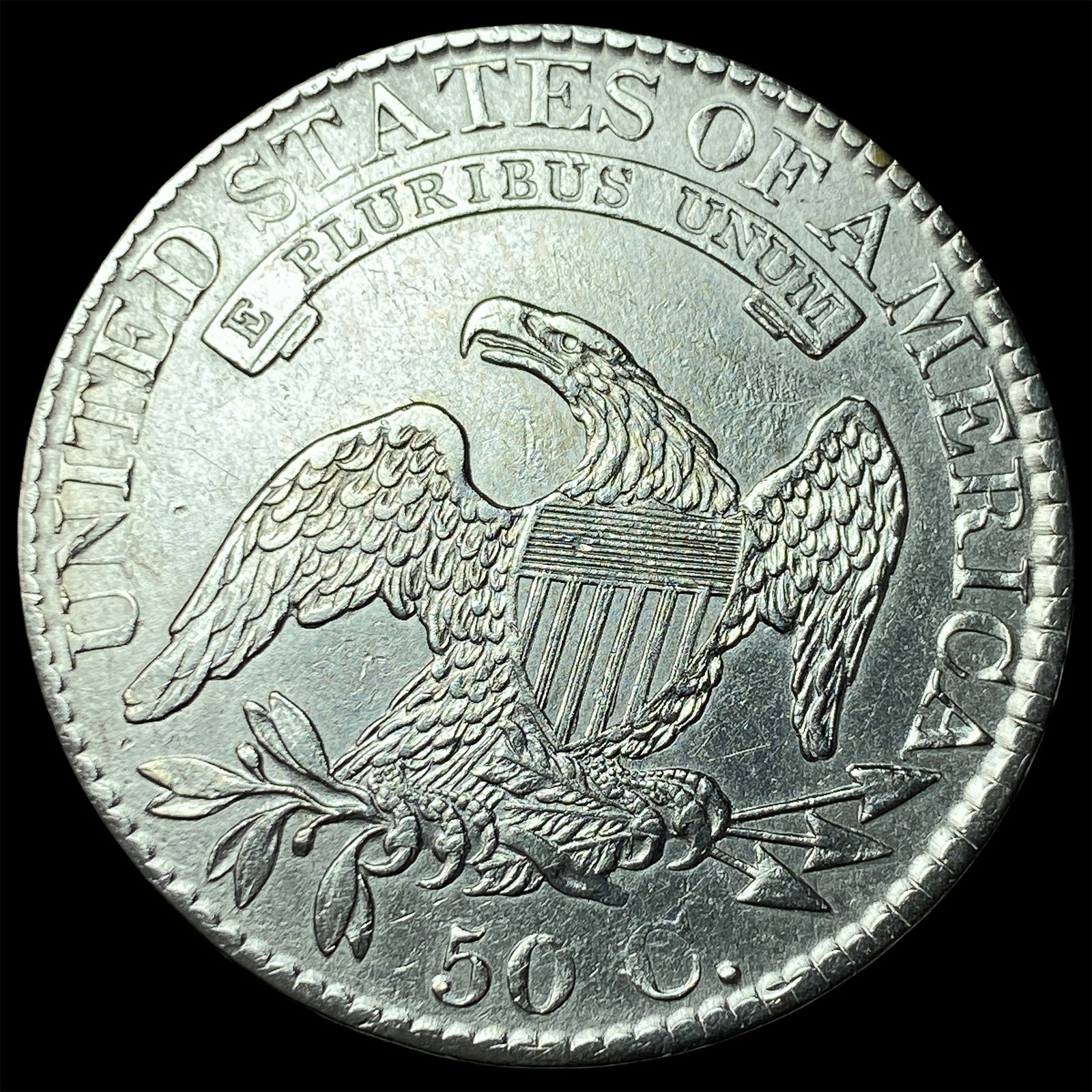 1826 Capped Bust Half Dollar UNCIRCULATED - 2