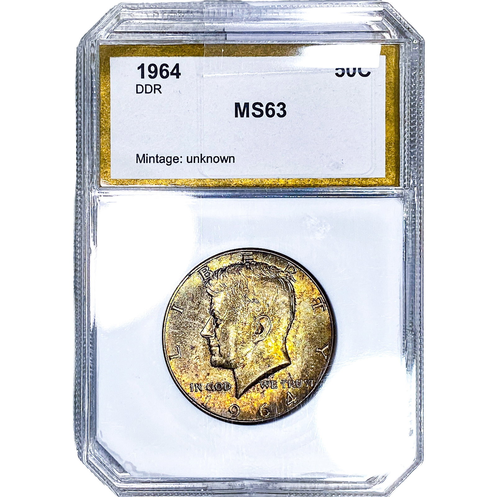 1964 Kennedy Half Dollar PCI MS63 (1 of 2)