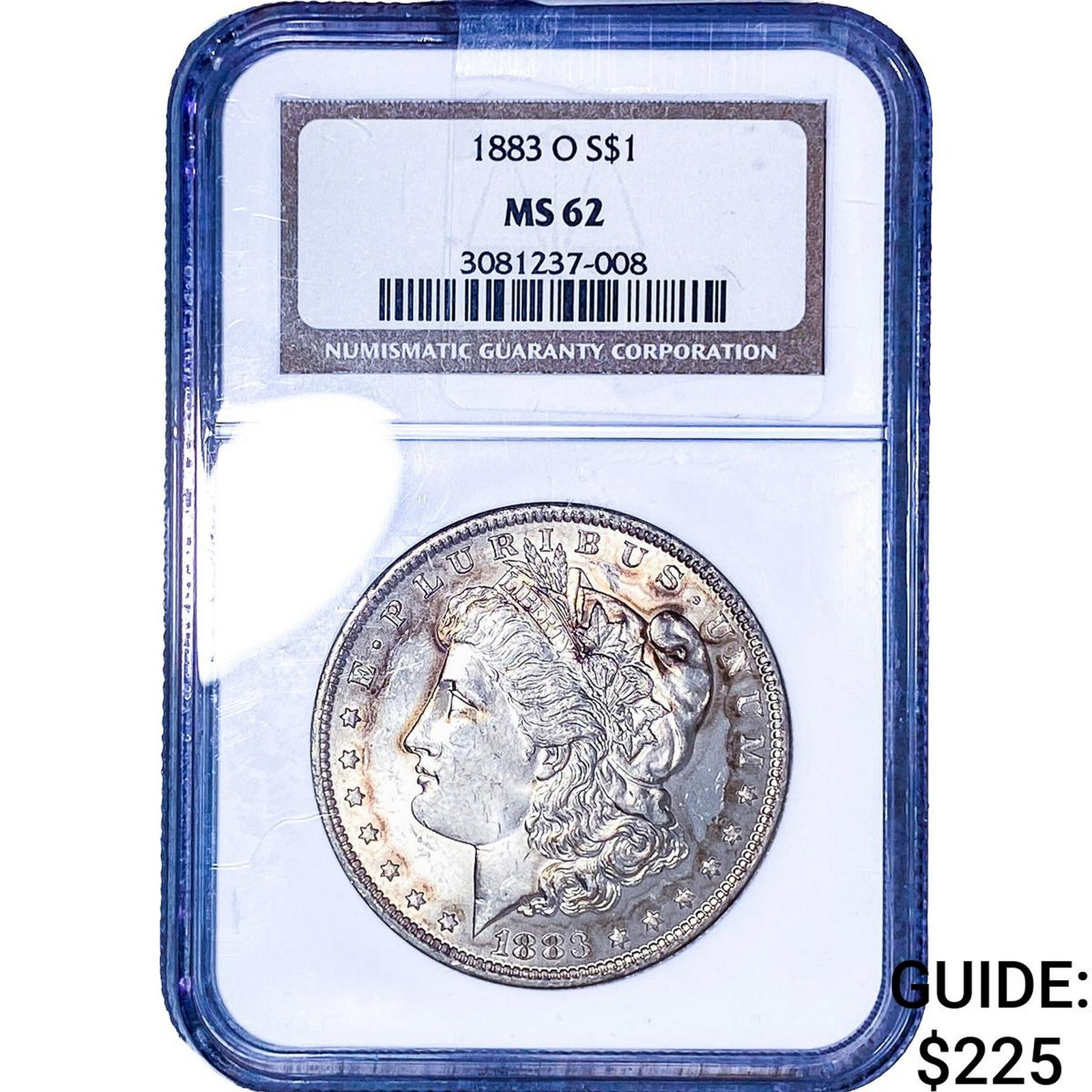 1883-O Morgan Silver Dollar NGC MS62 (1 of 2)