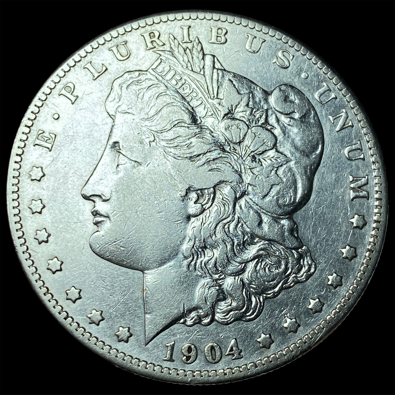 1904-S Silver Morgan Dollar LIGHTLY CIRCULATED (1 of 2)