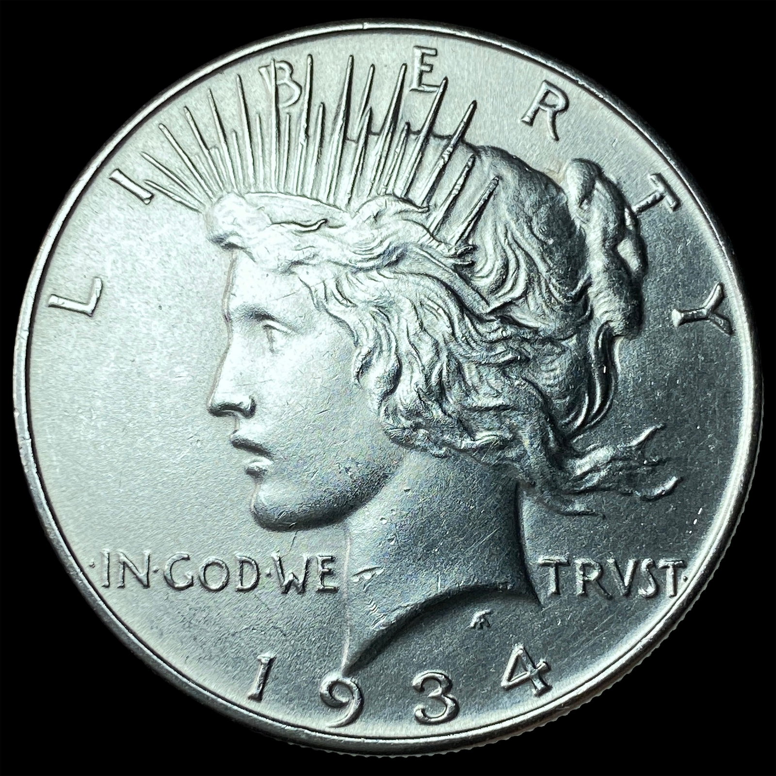 1934 Silver Peace Dollar UNCIRCULATED (1 of 2)