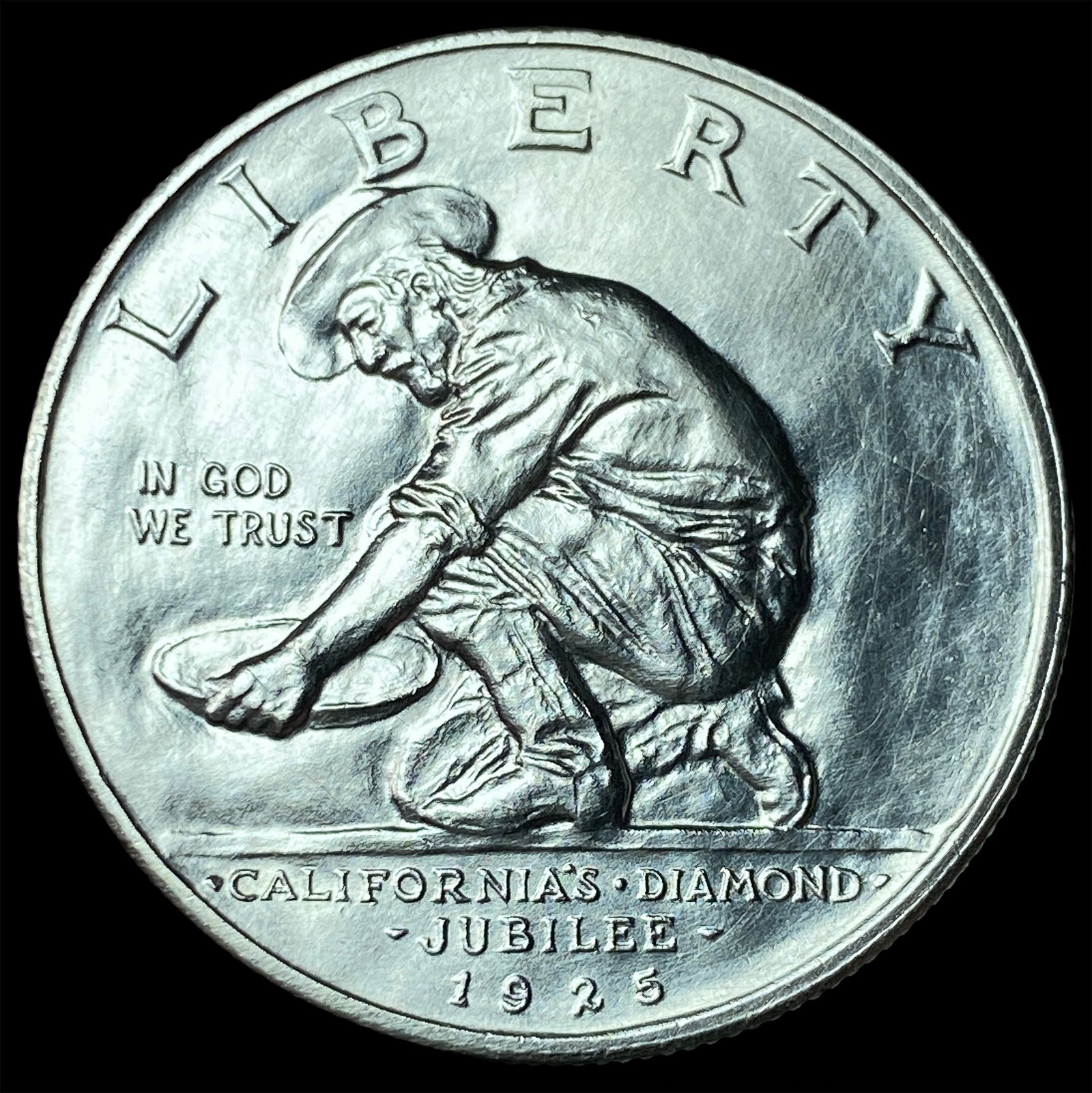 1925-S Silver California Diamond Jubilee Half Dollar UNCIRCULATED (1 of 2)