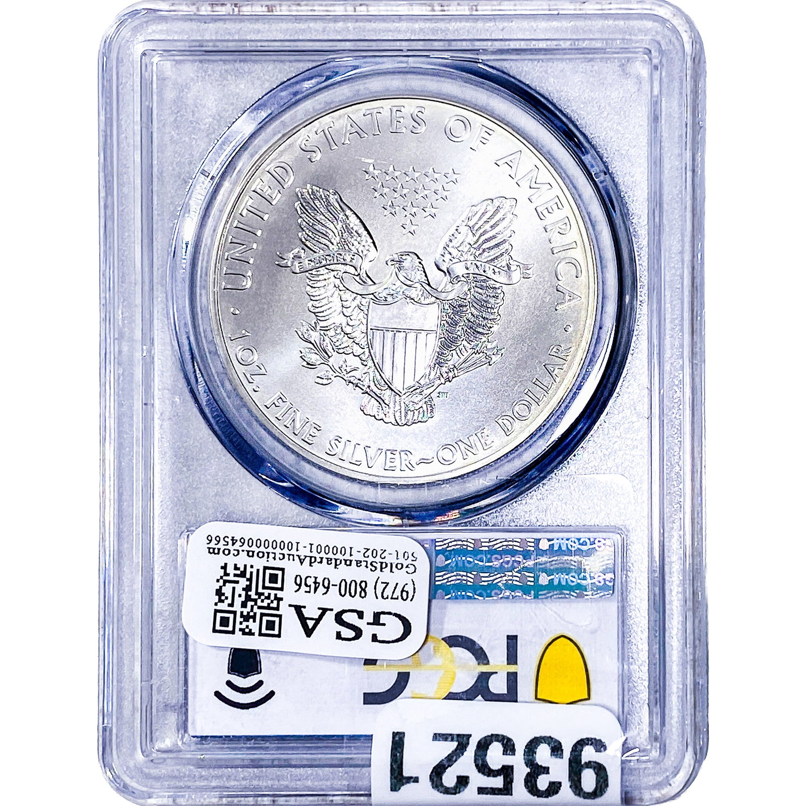 2013 Silver Eagle PCGS MS67 - 2