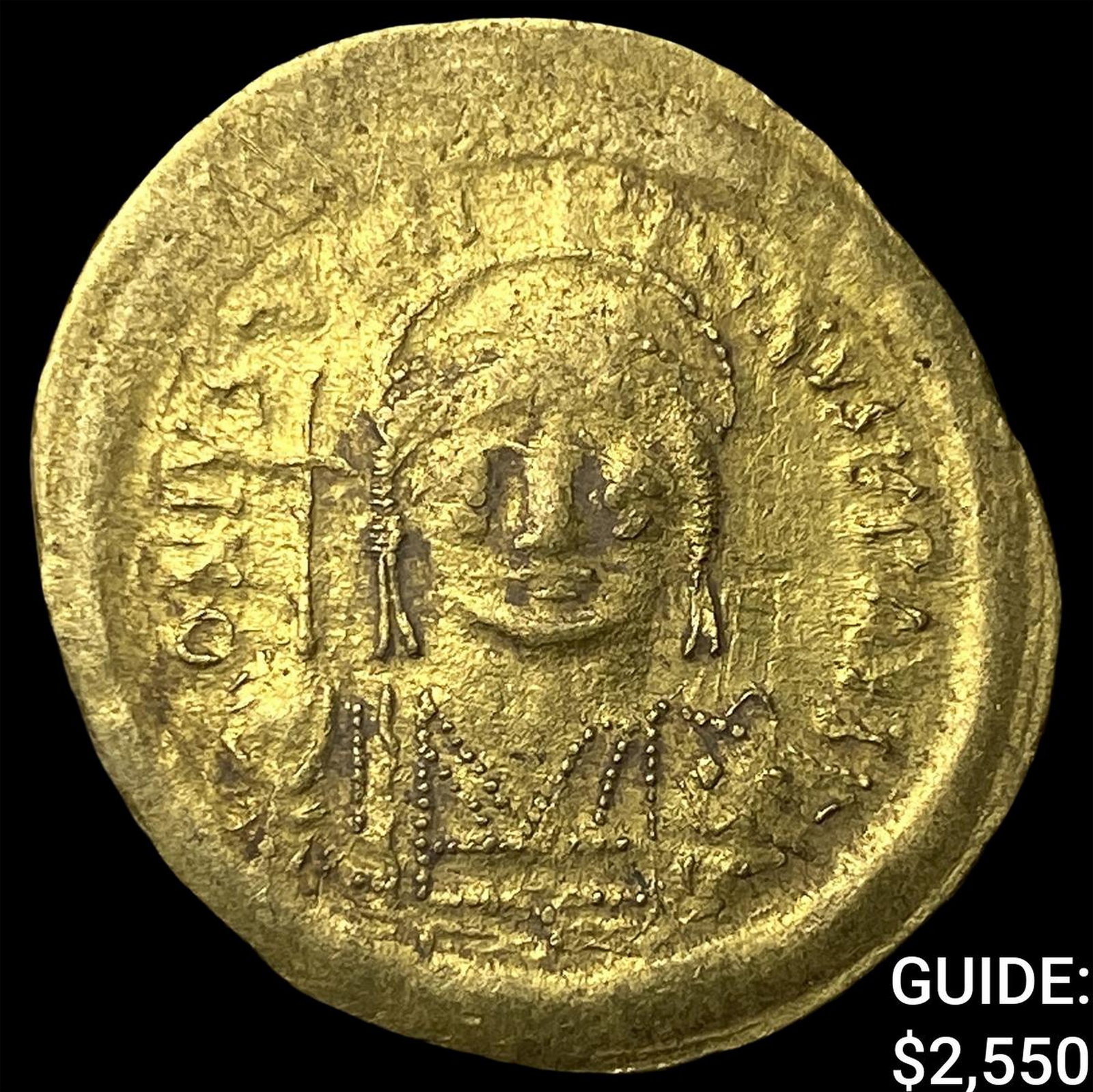 Byzantine Justinian I 527-565 Gold Solidus: Byzantine Justinian I 527-565 Gold Solidus